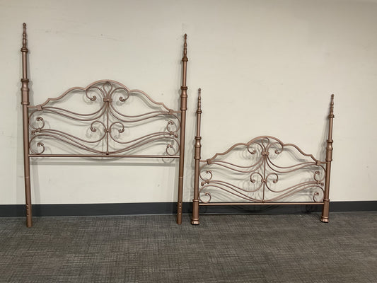 Rose Gold Queen Head & Footboard (B002)