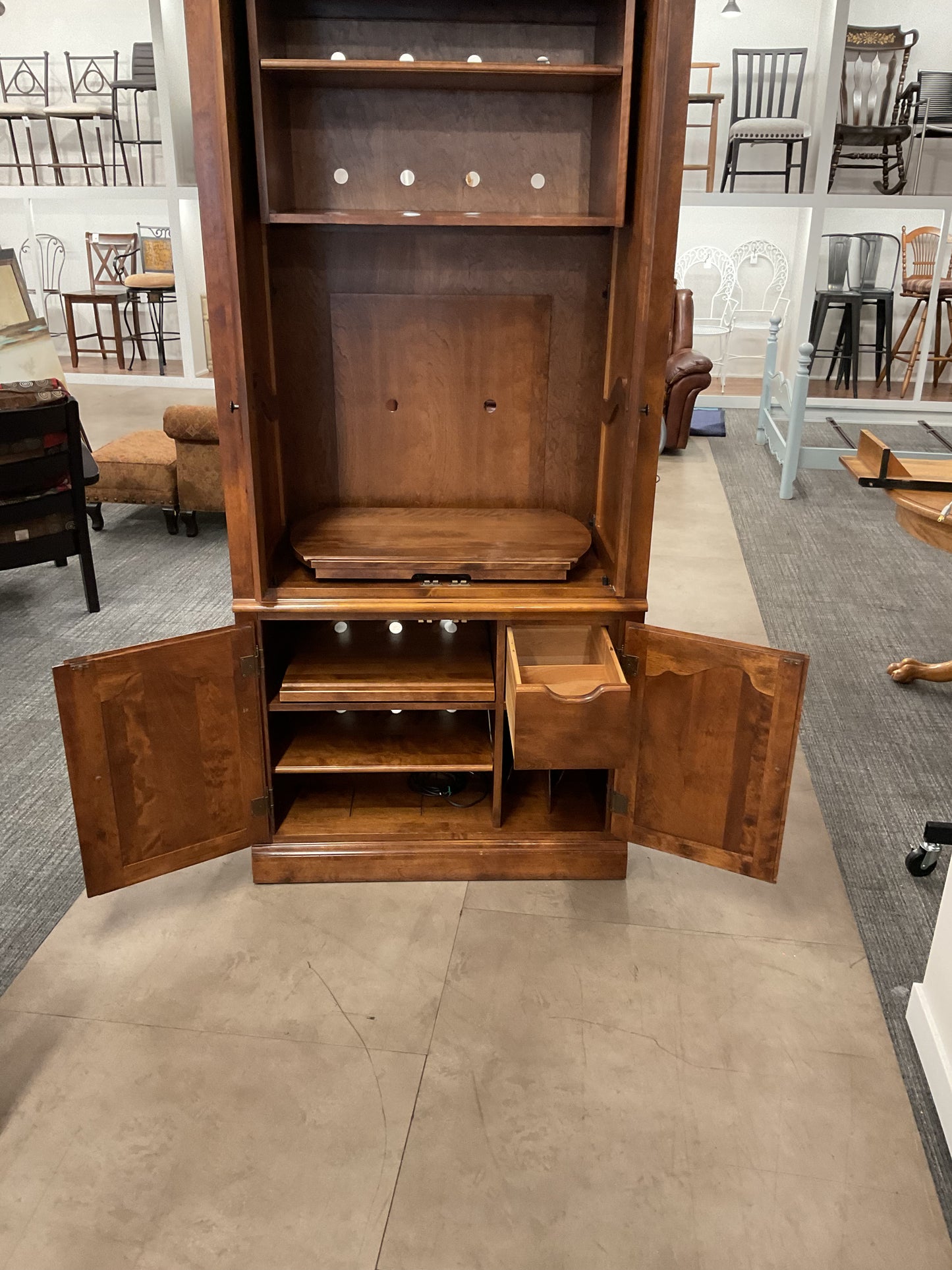 French Country Style TV Console