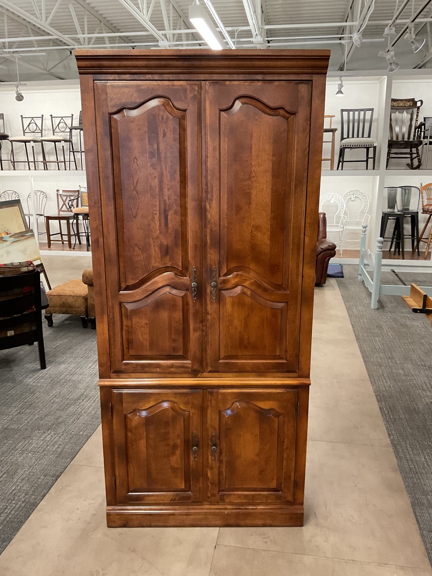 French Country Style TV Console