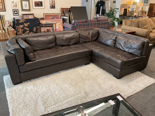Cafè Leather Sectional