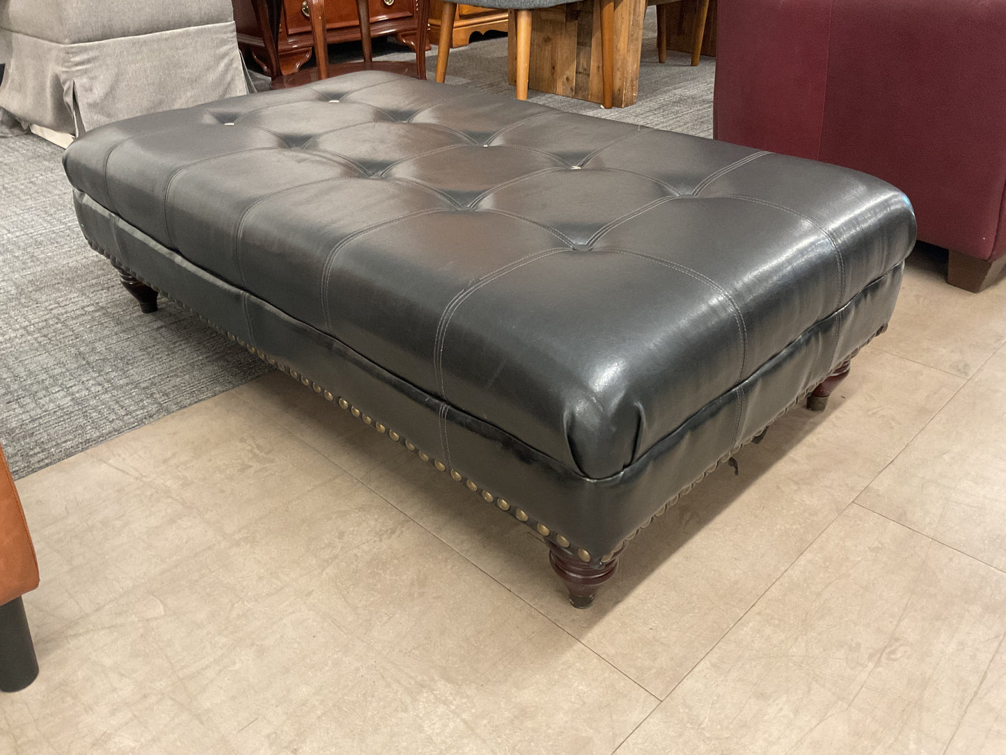The Long Donut Ottoman