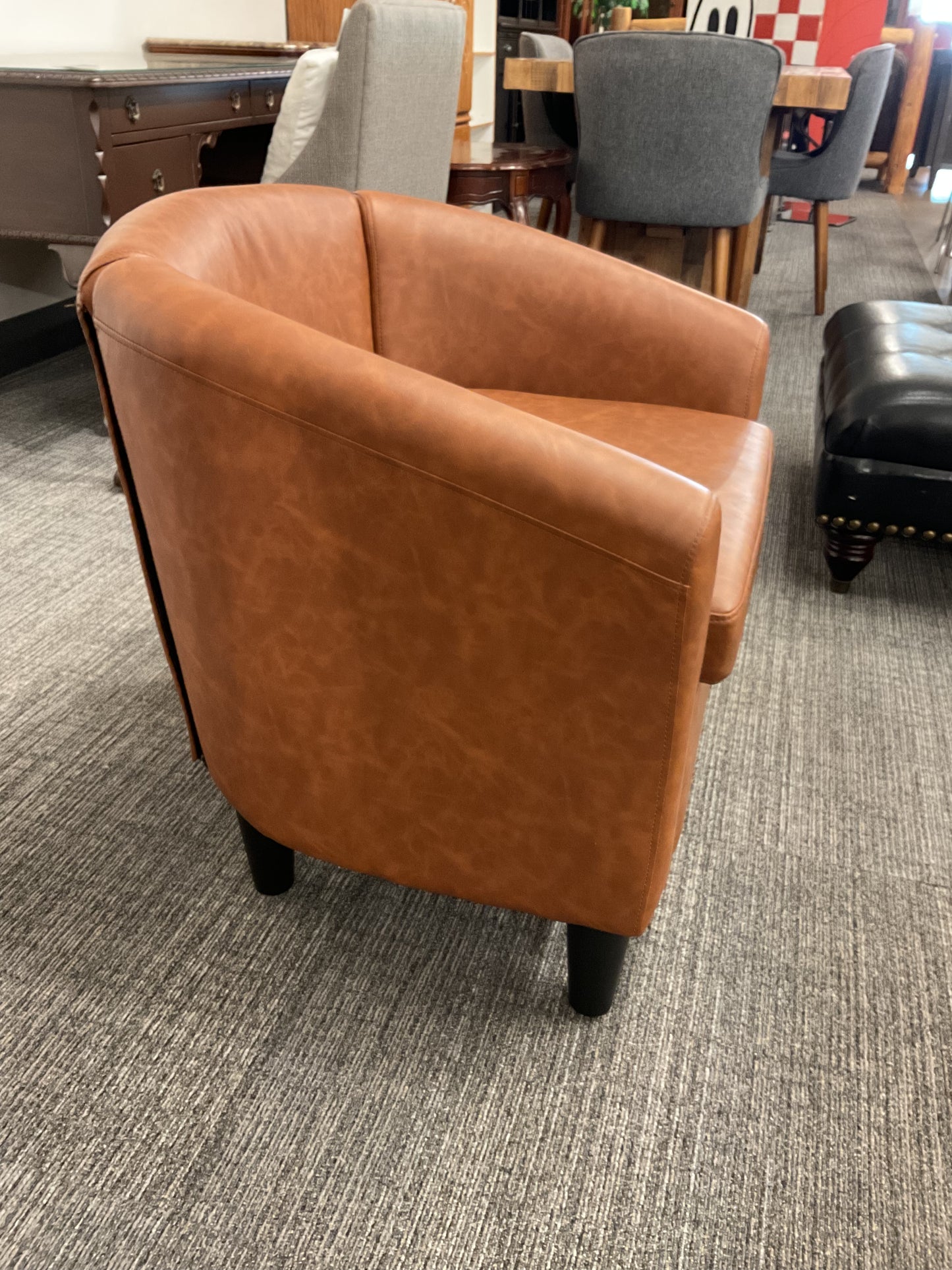 Copper Accent Chair