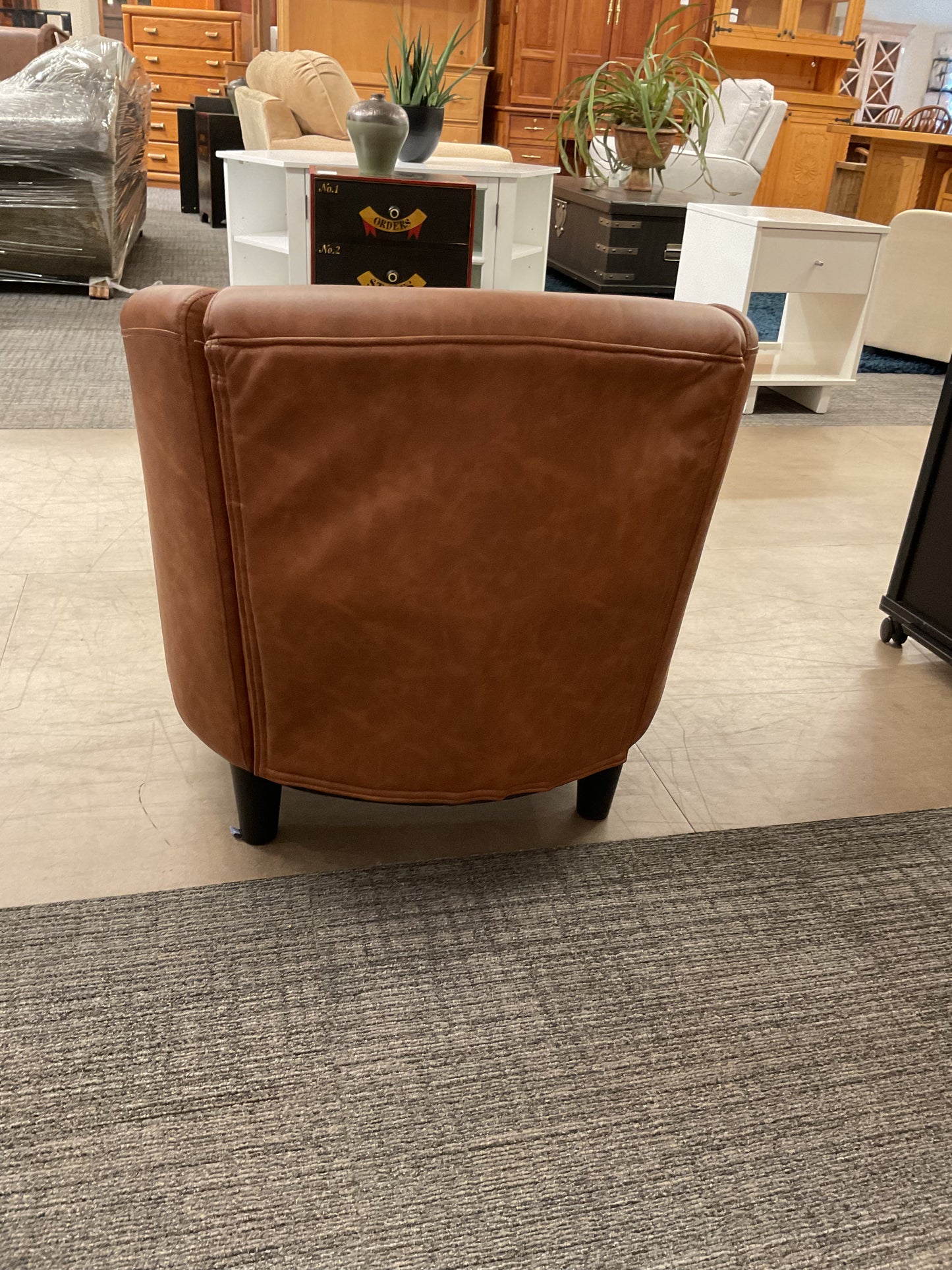 Copper Accent Chair