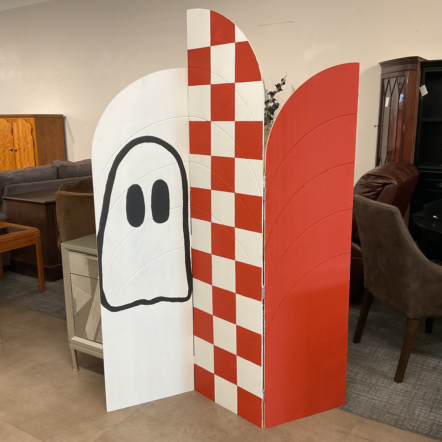 Pizza Box Room Divider