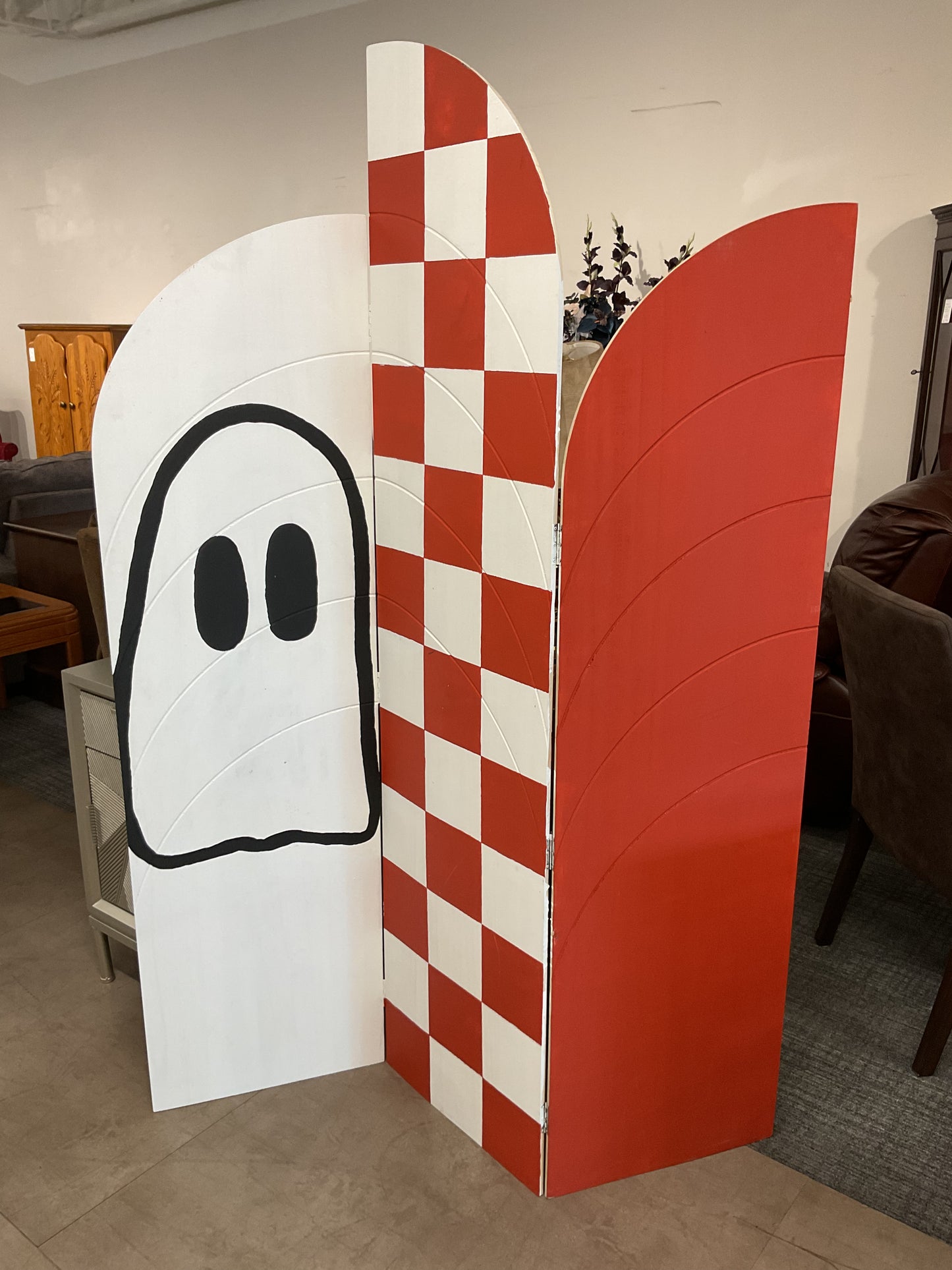 Pizza Box Room Divider