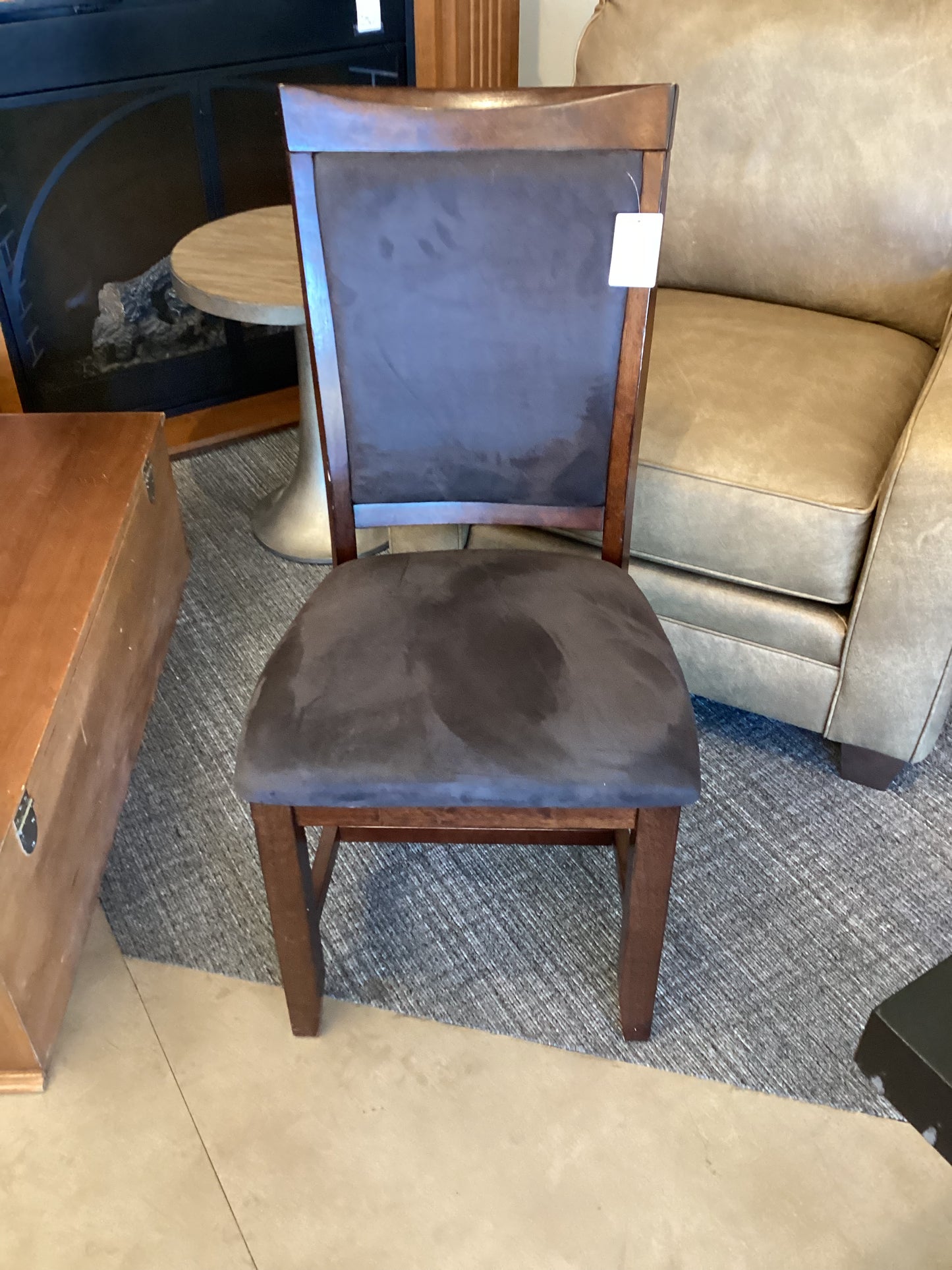 *WH*Black Mahogany Dining Chair