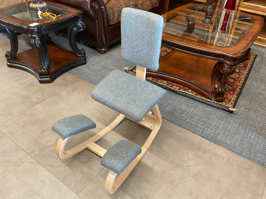 Ergonomic Rocking Kneeling Chair W/Backrest