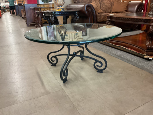 Jazzy Glass Coffee Table