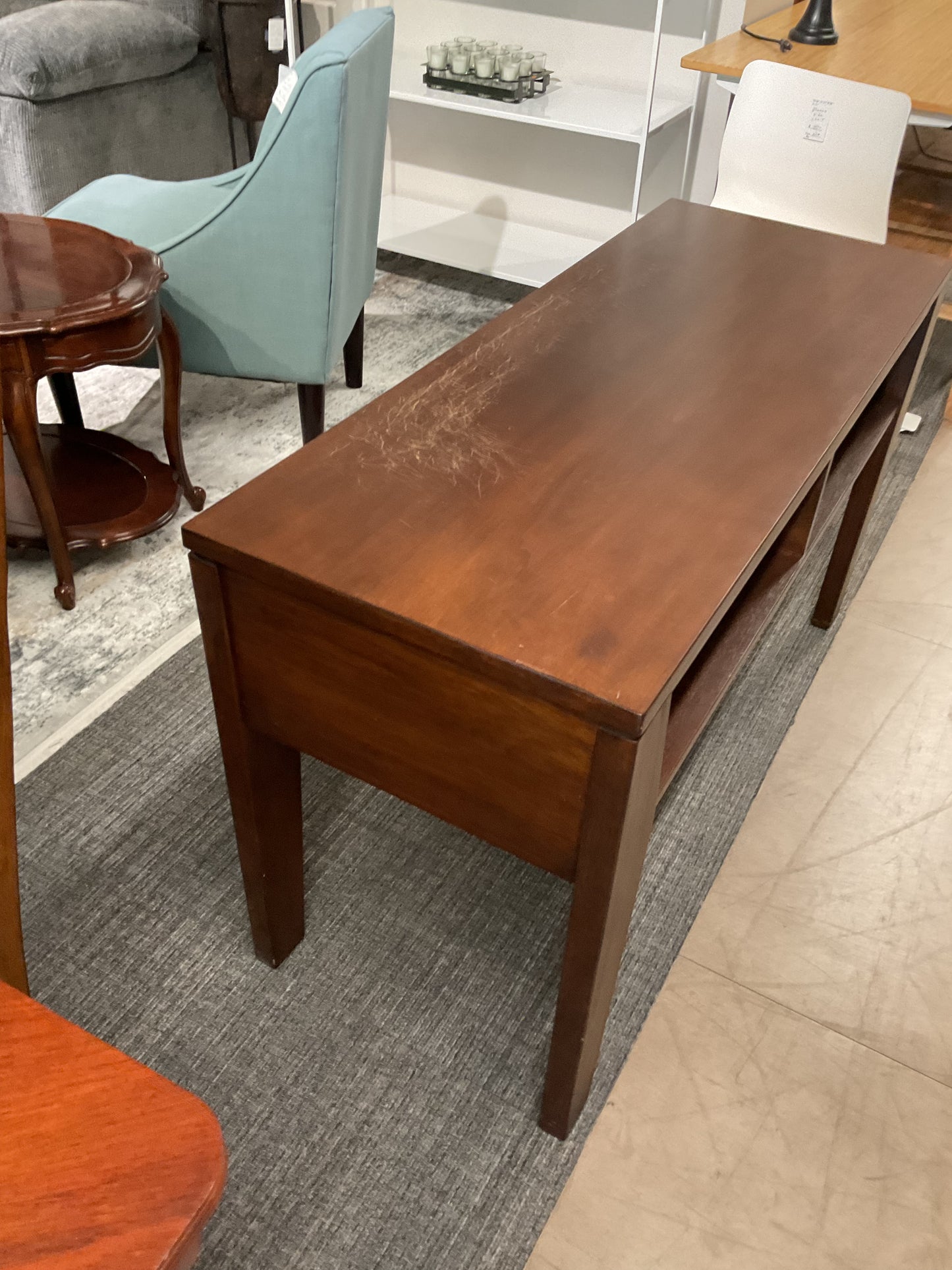 Walnut Console