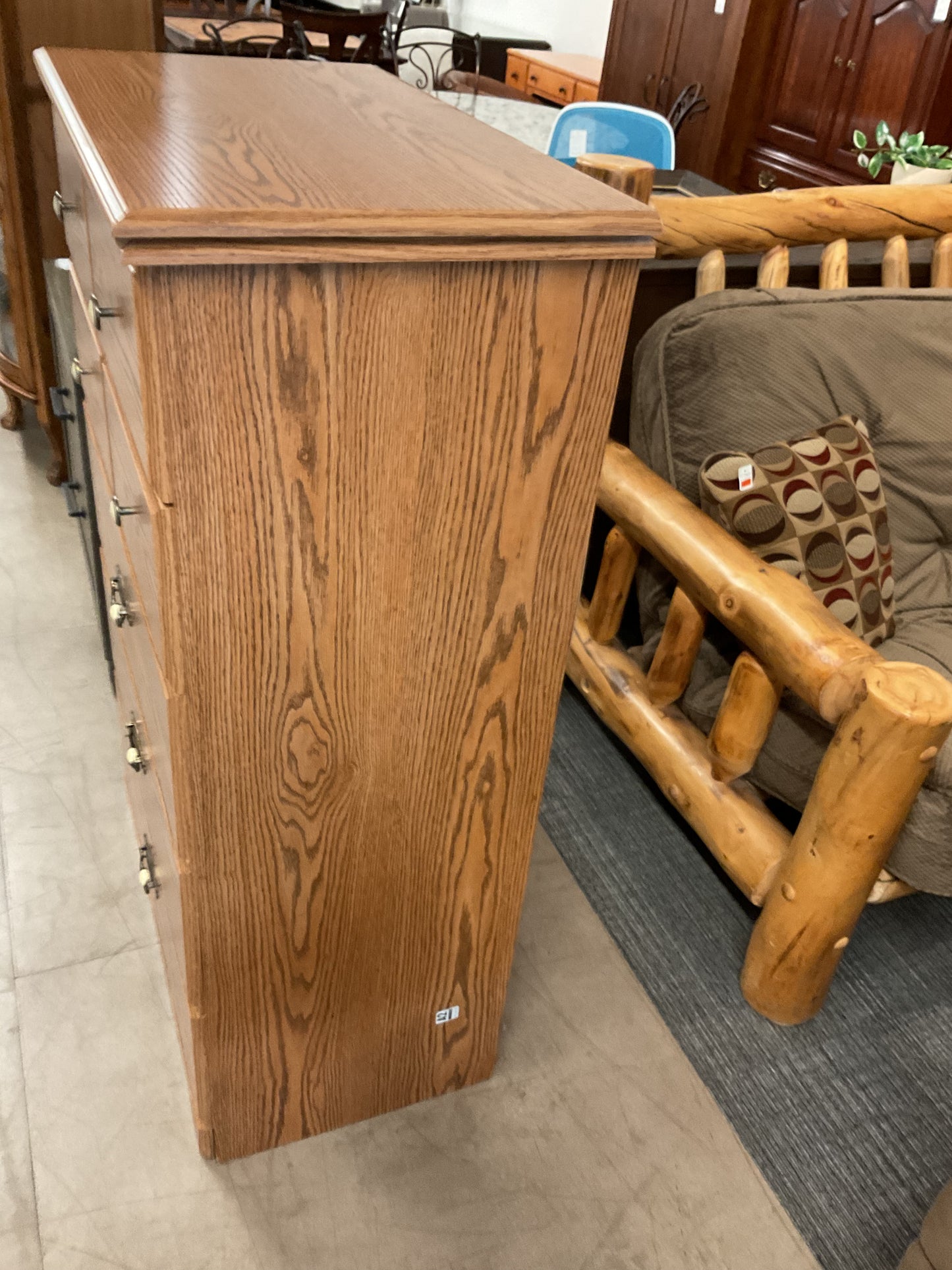 Traditional 5 Drawer Tall Dresser