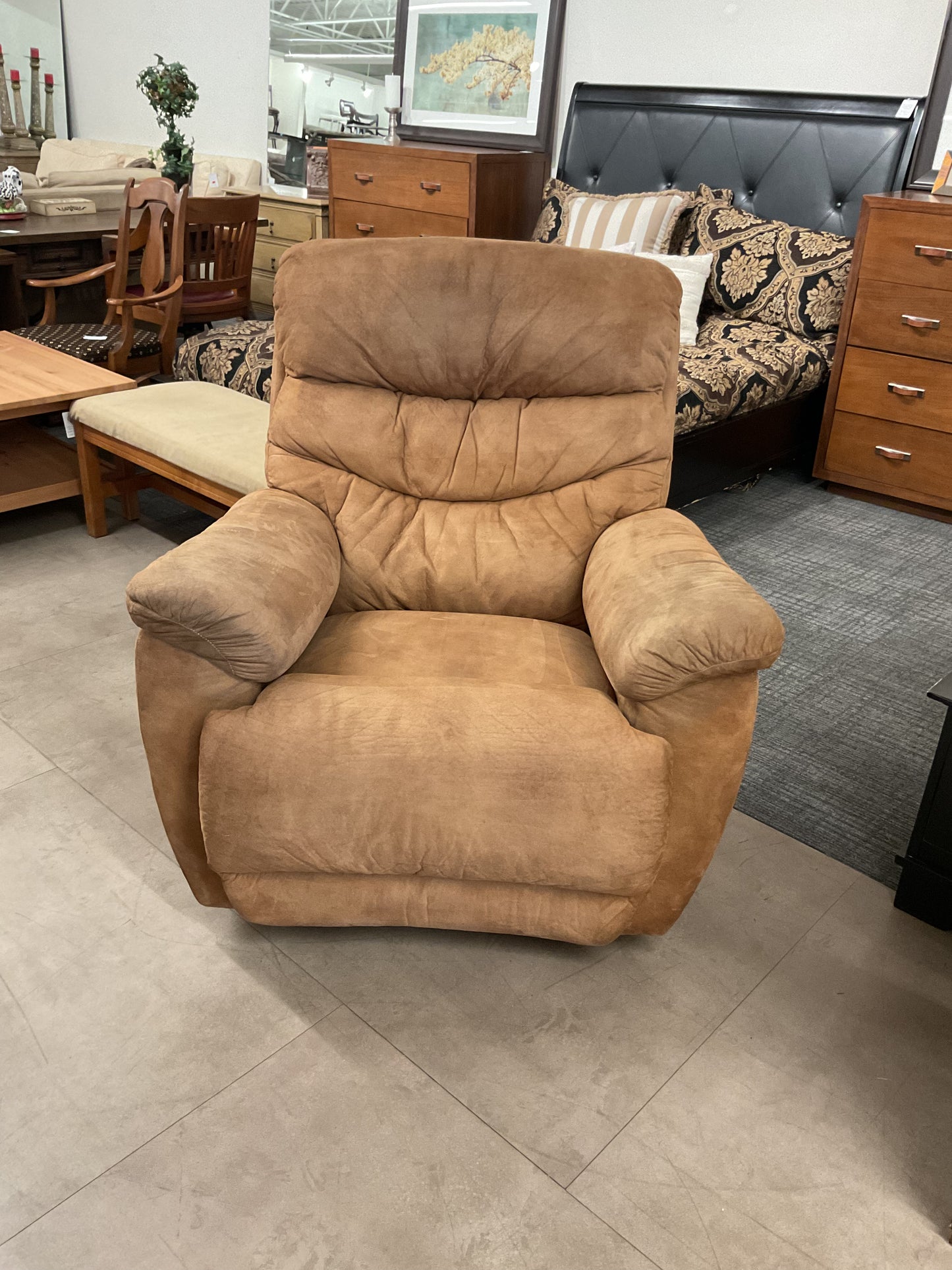 *WH*Fawn Manual Rocking Recliner