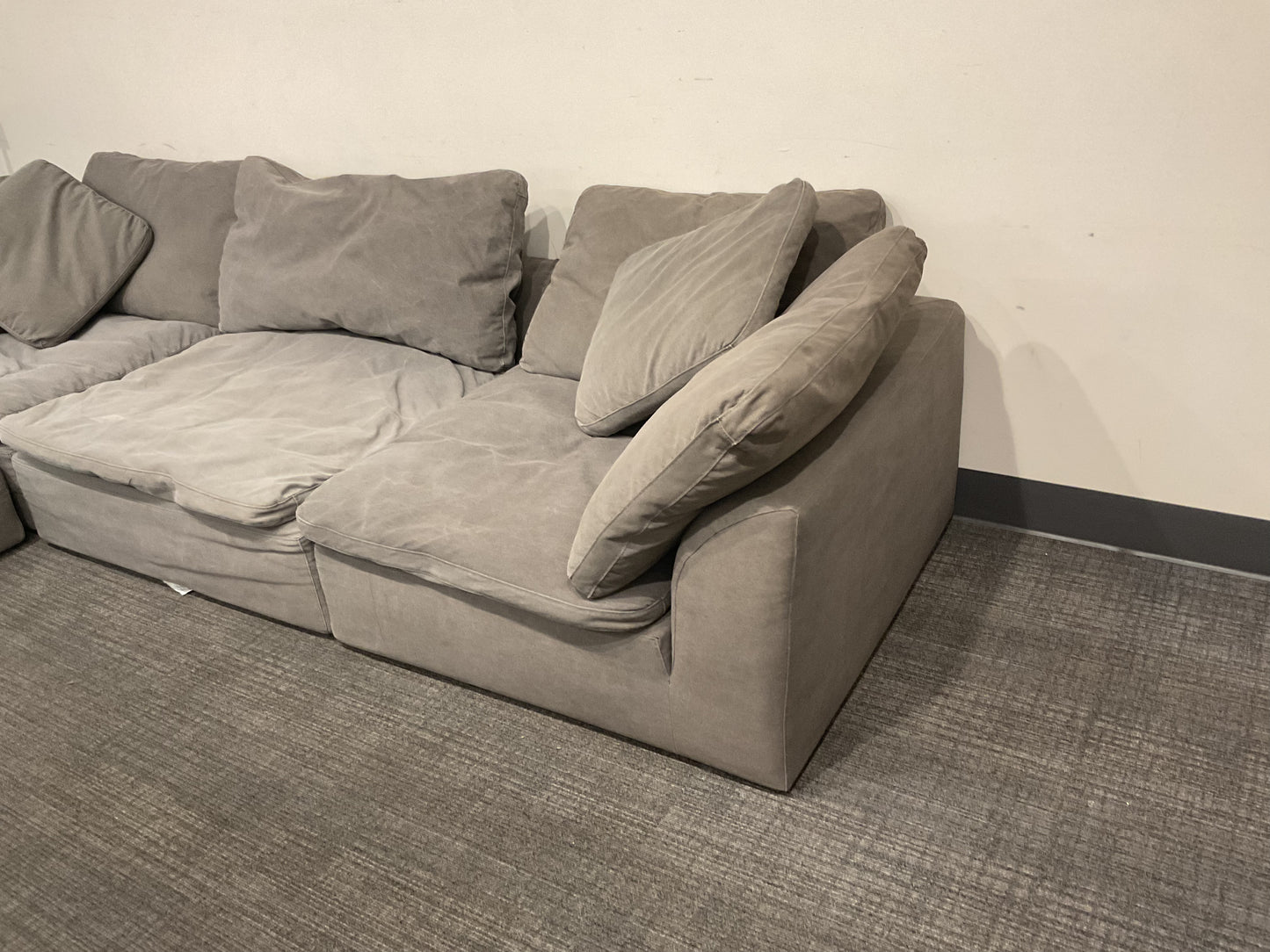 Grey Modular Sectional Sofa