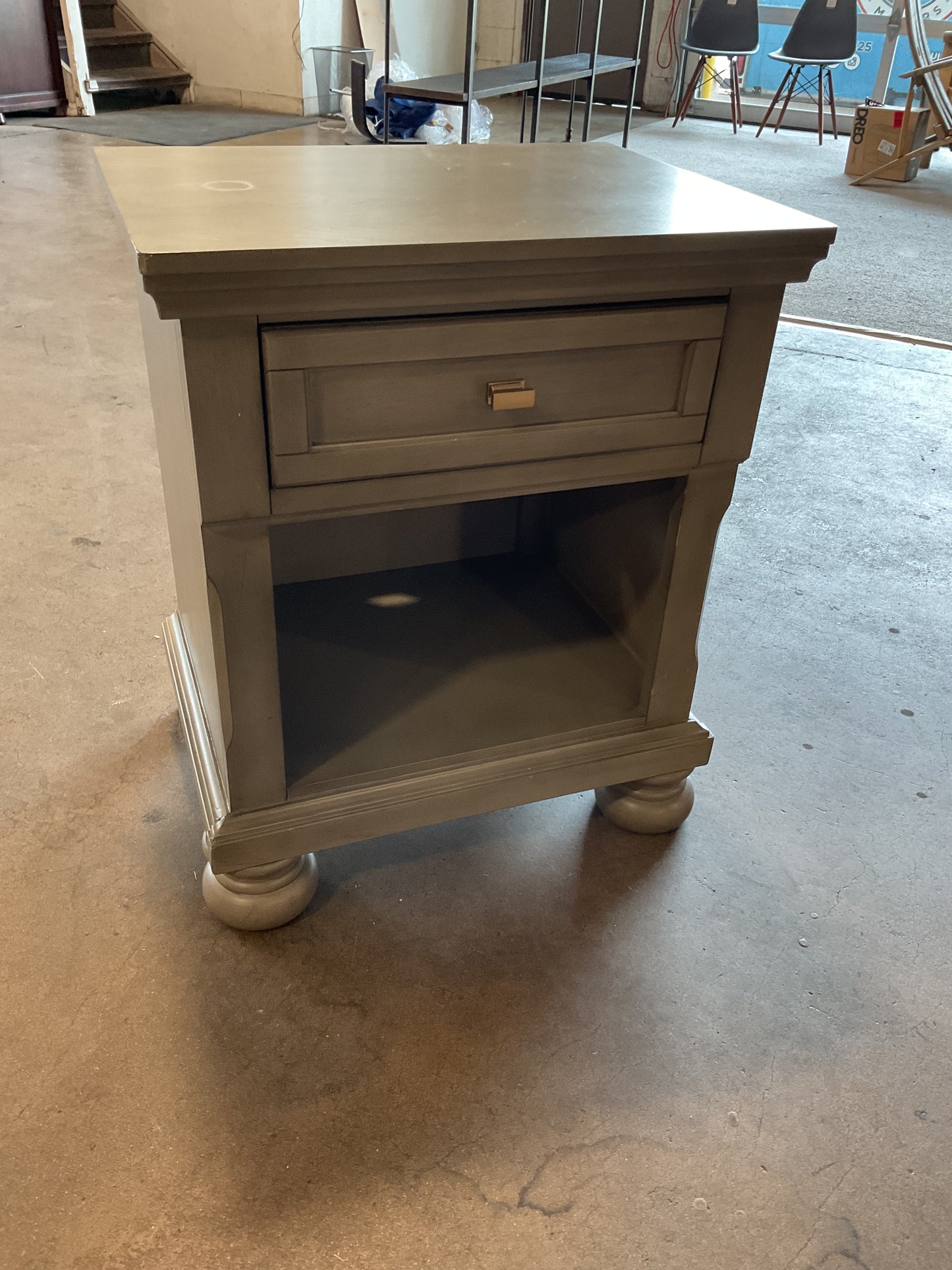 Gemini Nightstand *WH*