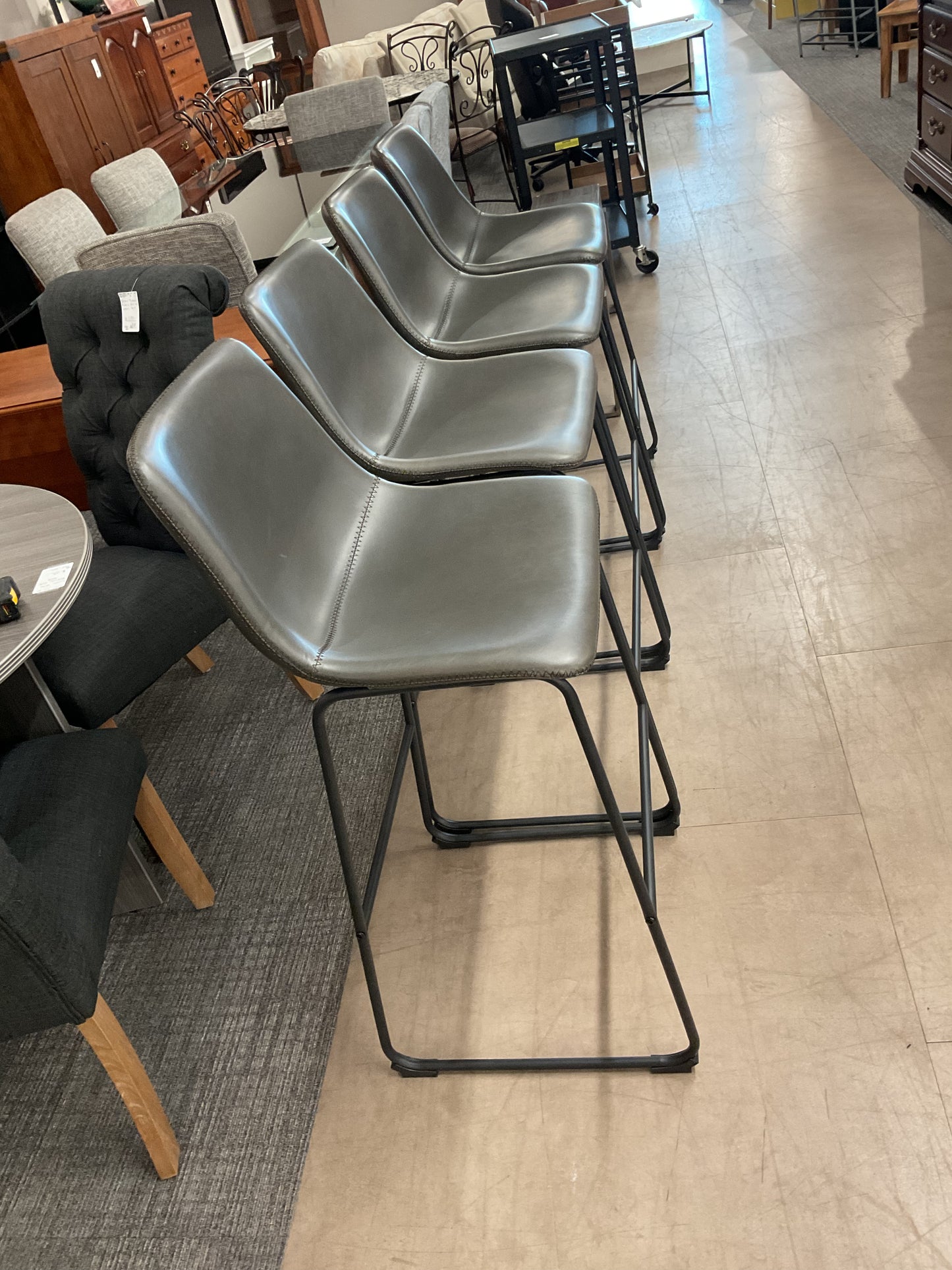 Bucket Bar Stool Set