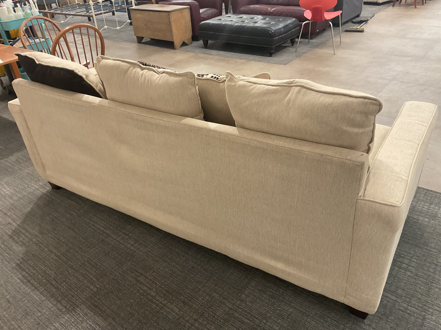 Groovy Beige Sofa