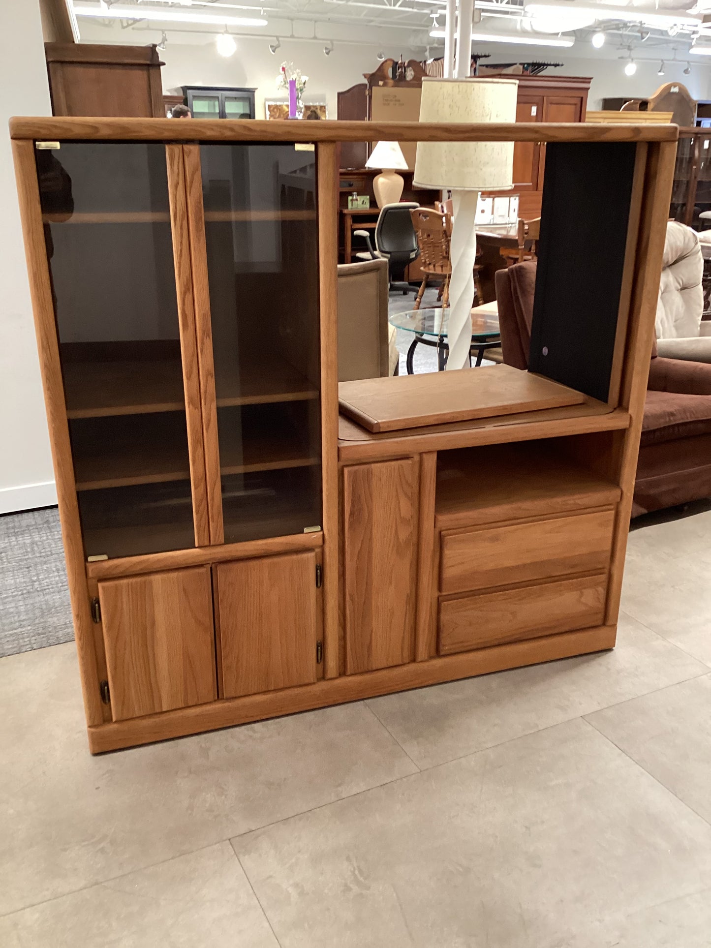 Solid Thornwood Entertainment Center