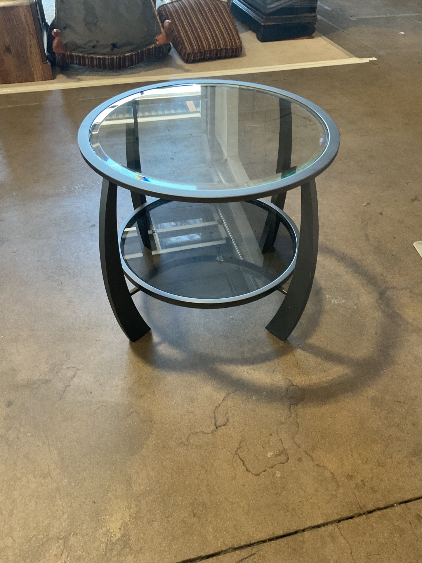 Double Layer End Table **WH**