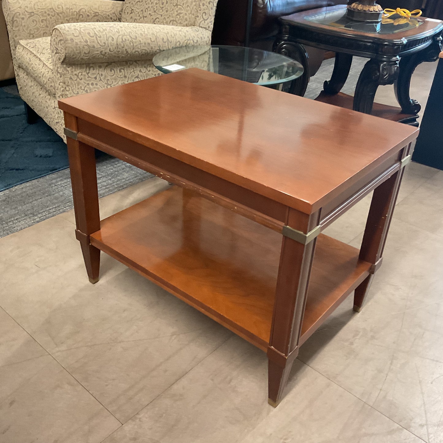 Vintage Lobby Side Table