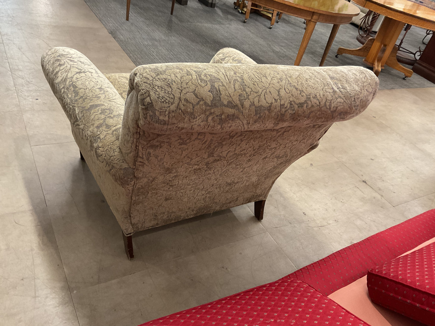 Damask Pattern Armchair