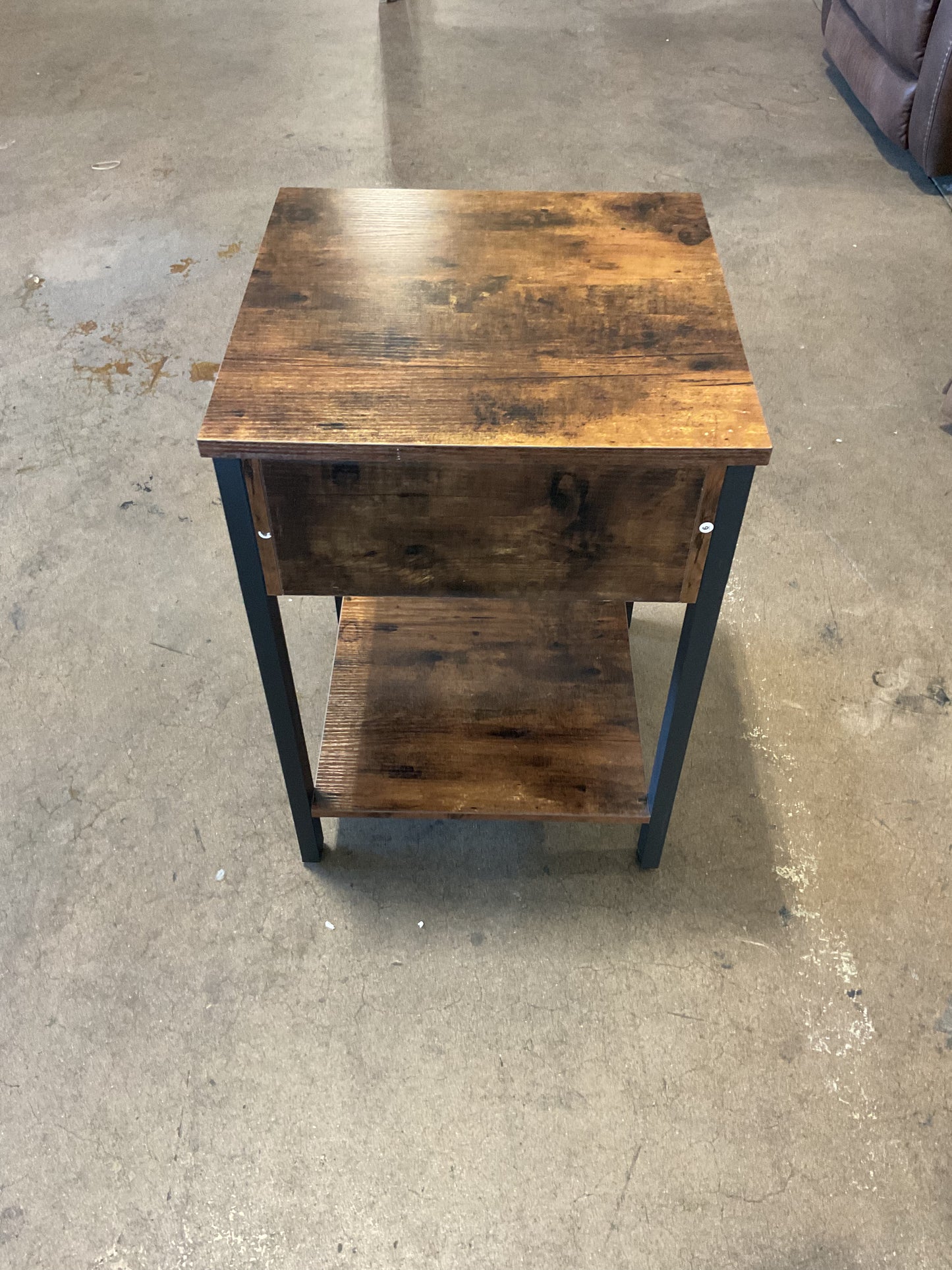 Rustic Nightstand **WH**
