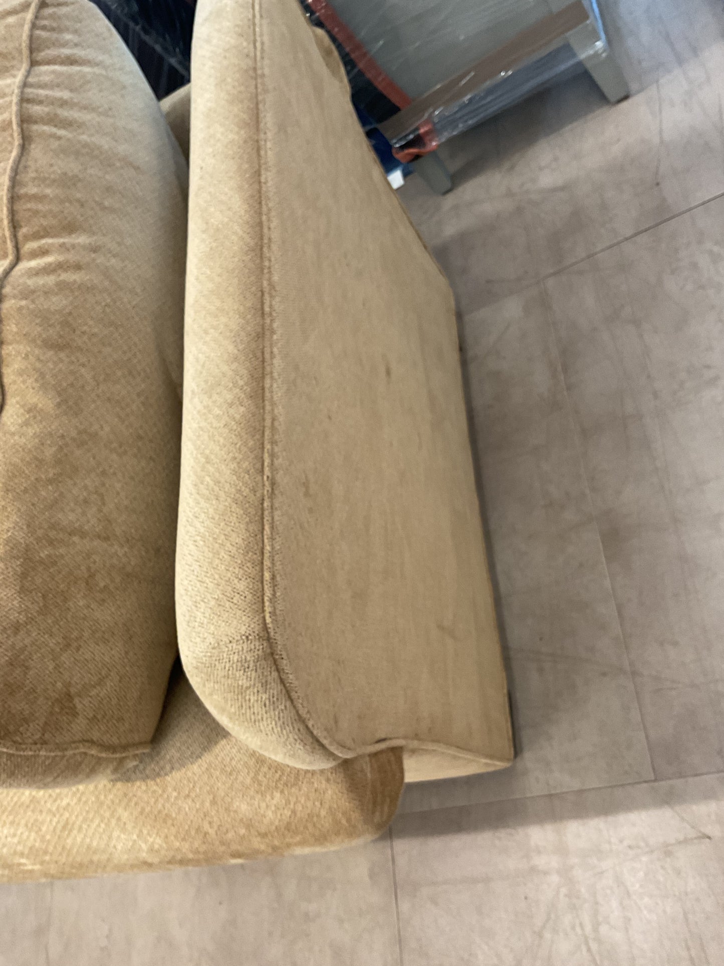 Tan Oversized Armchair
