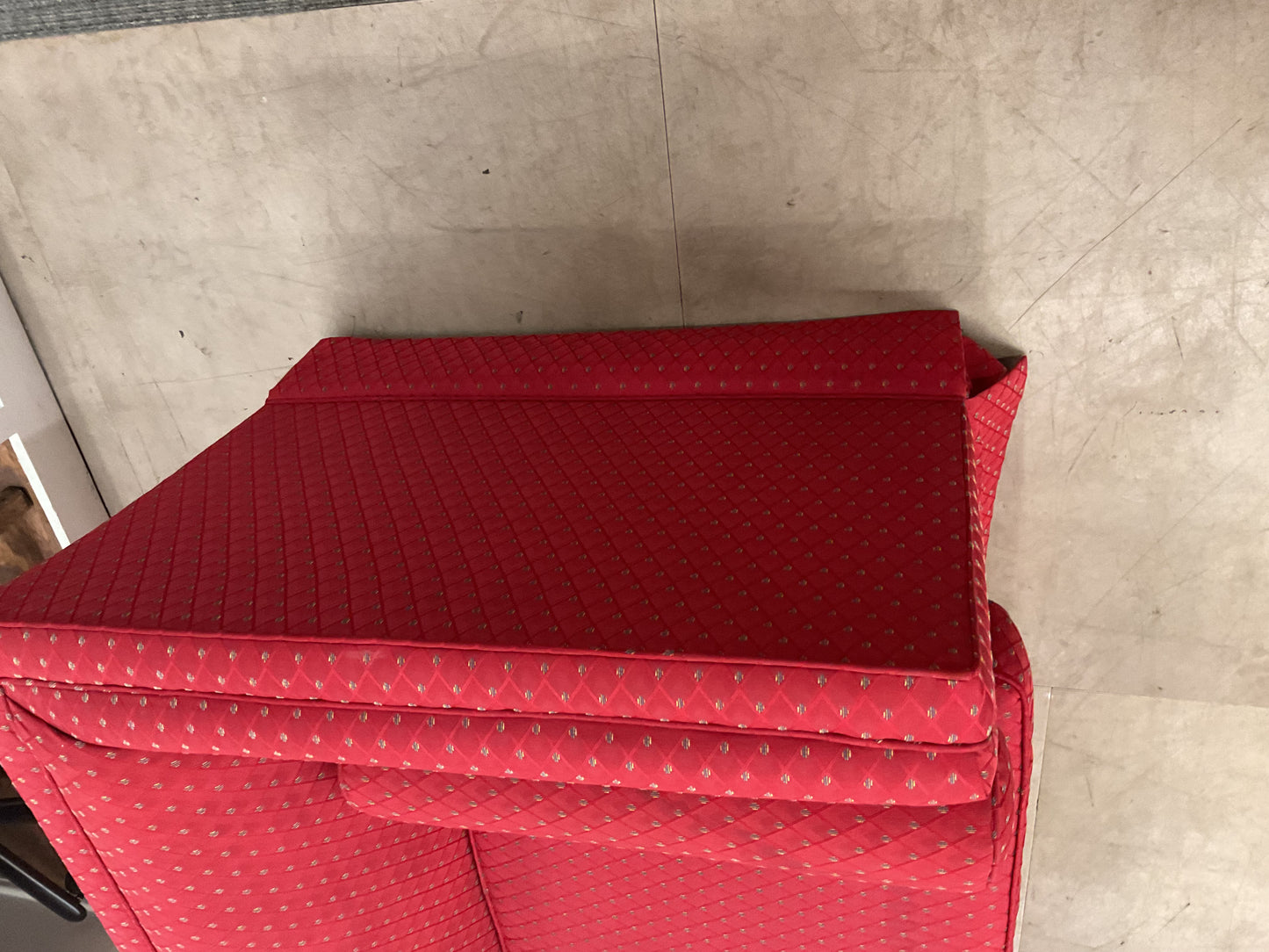 Red Diamonds Sofa