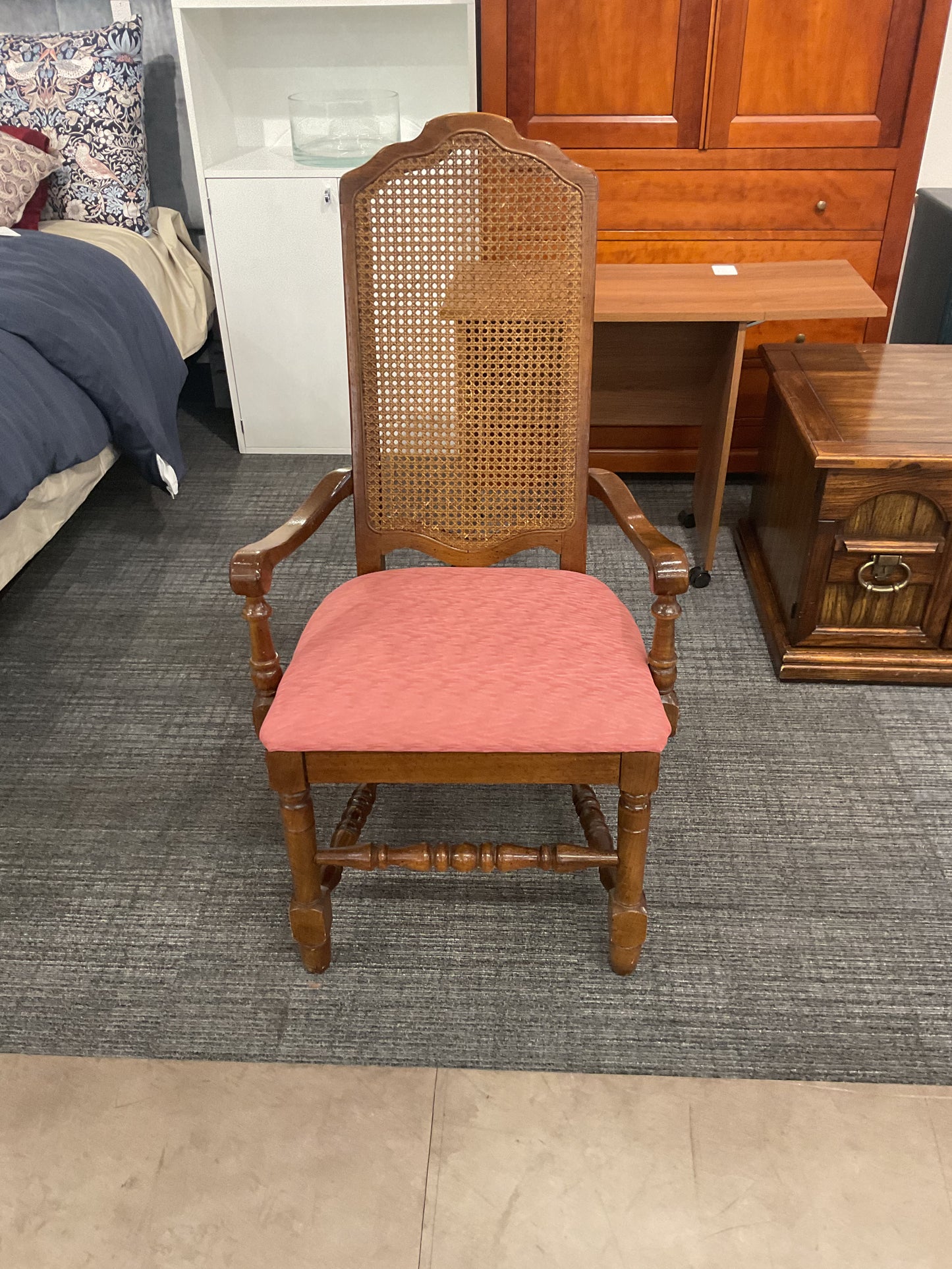 Woven Back Chair