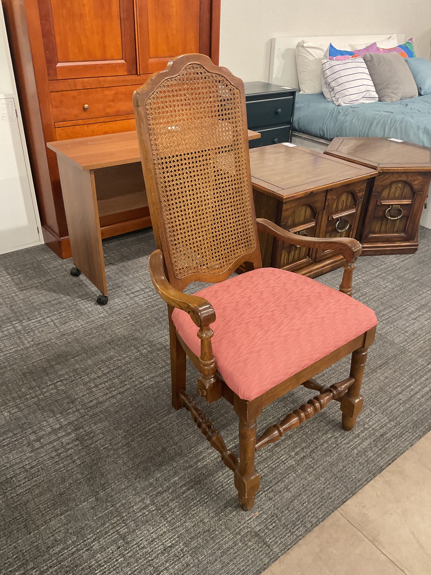 Woven Back Chair