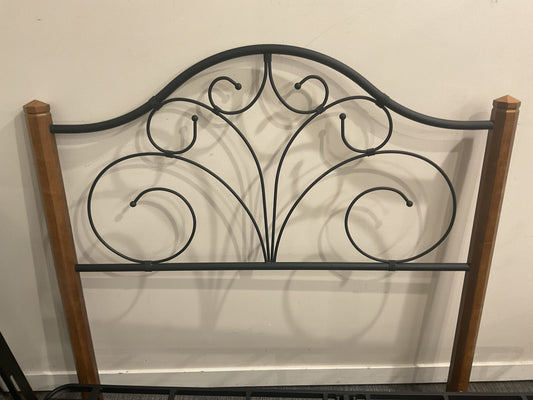 Full Size Scrollwork Headboard (B034)