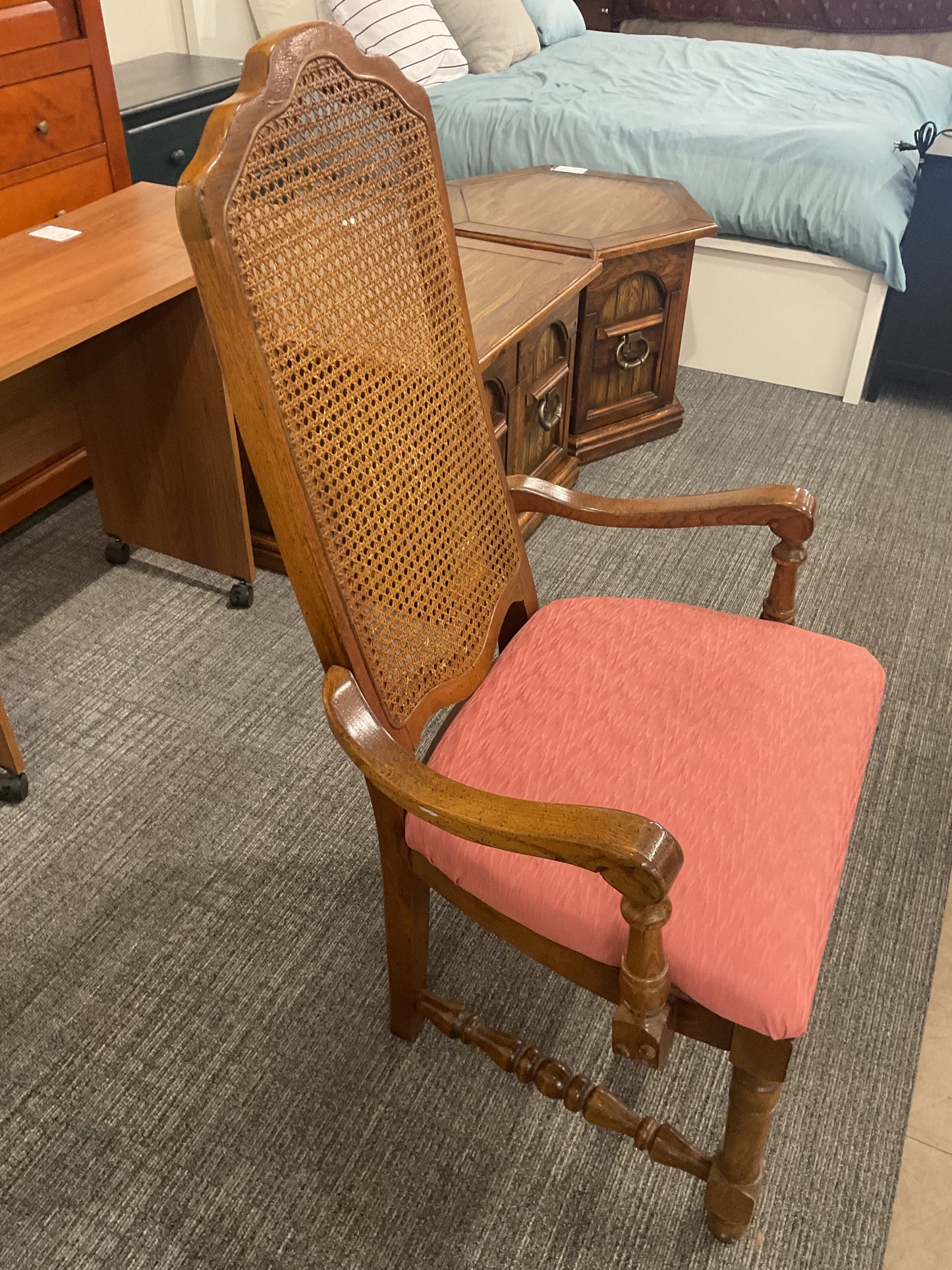 Woven Back Chair