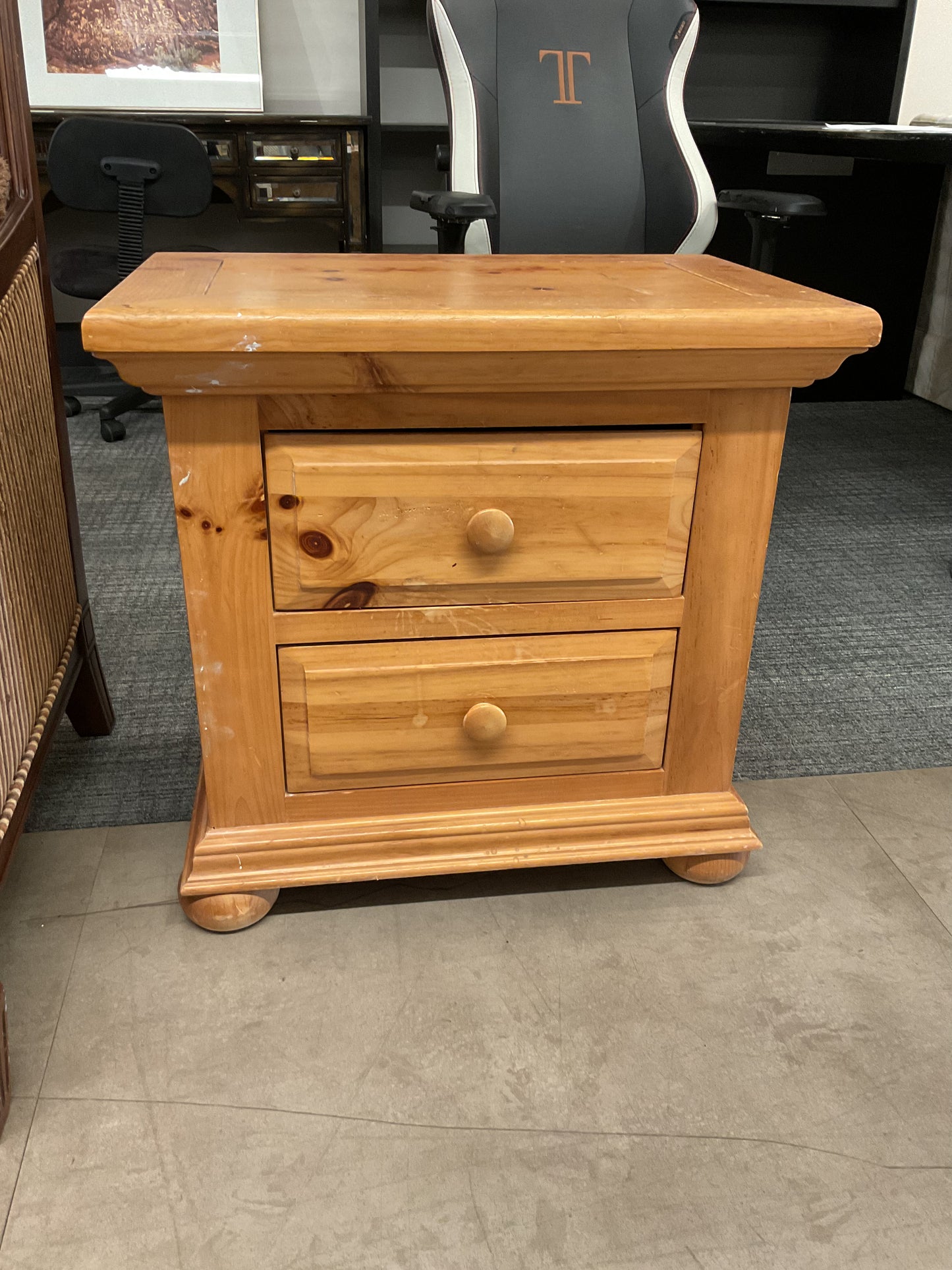 Standing Firm Nightstand
