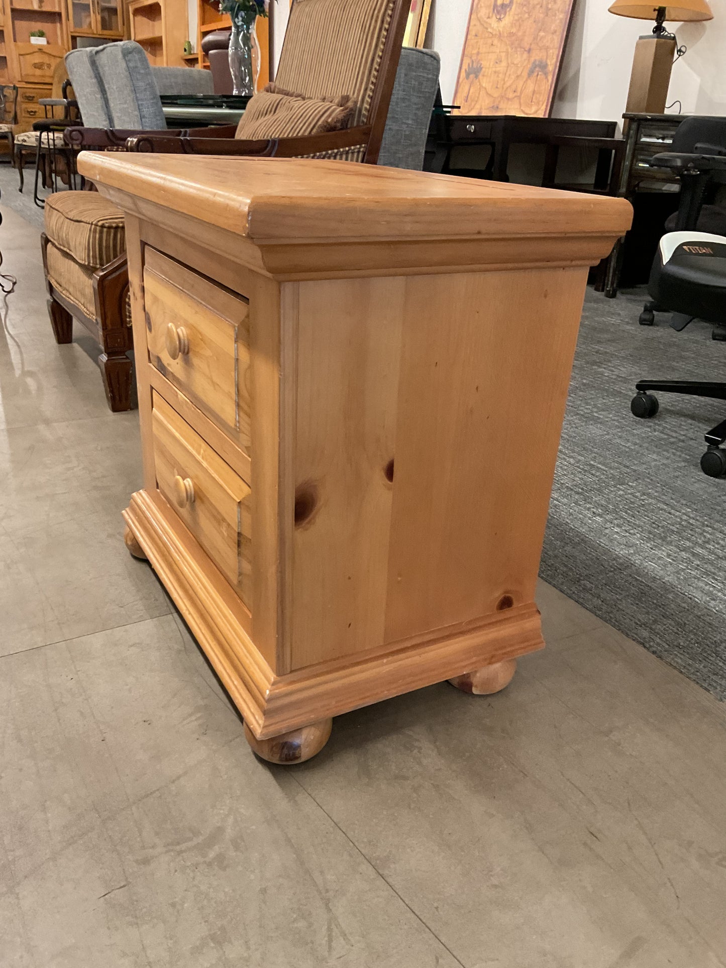 Standing Firm Nightstand