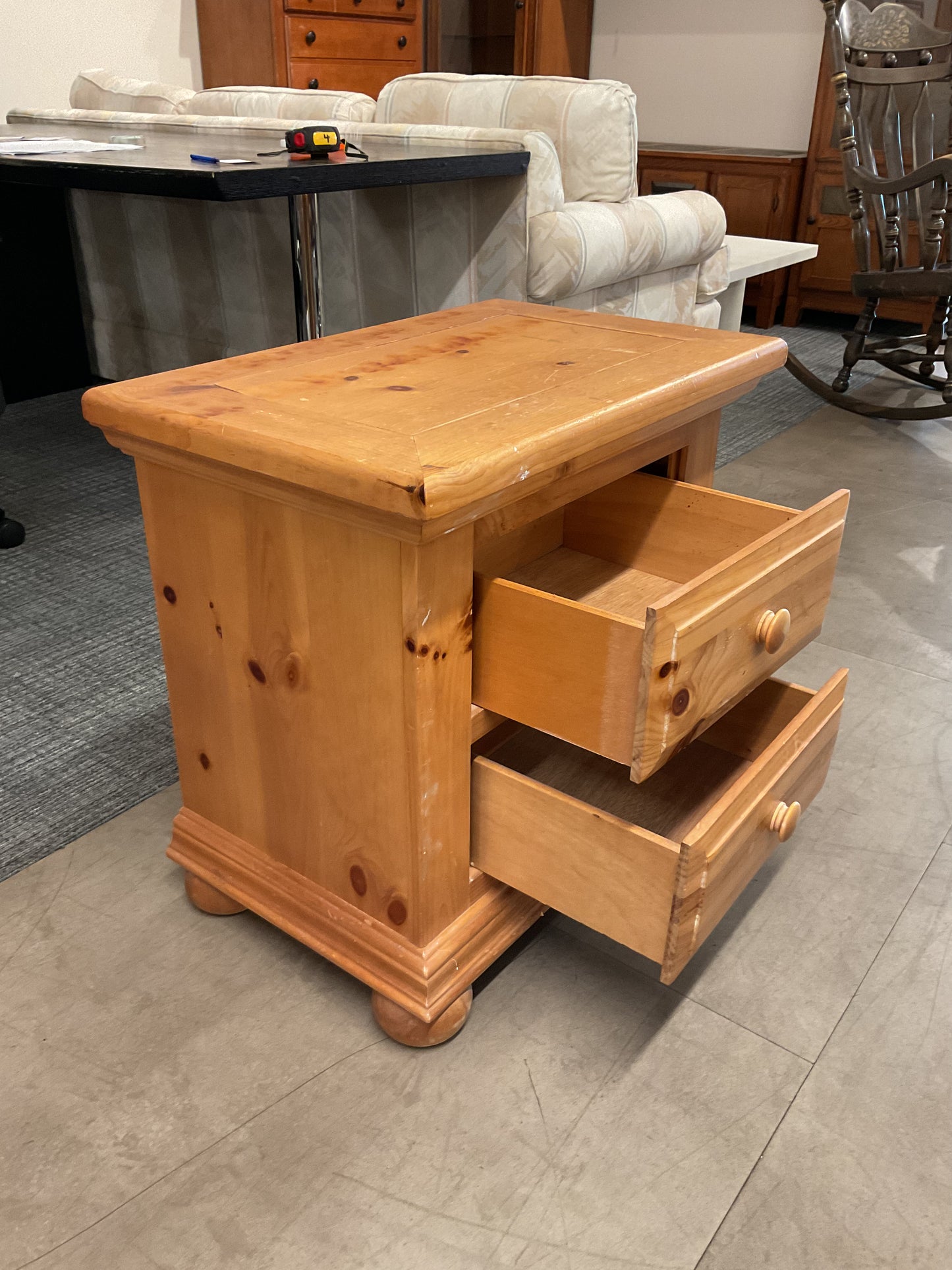 Standing Firm Nightstand