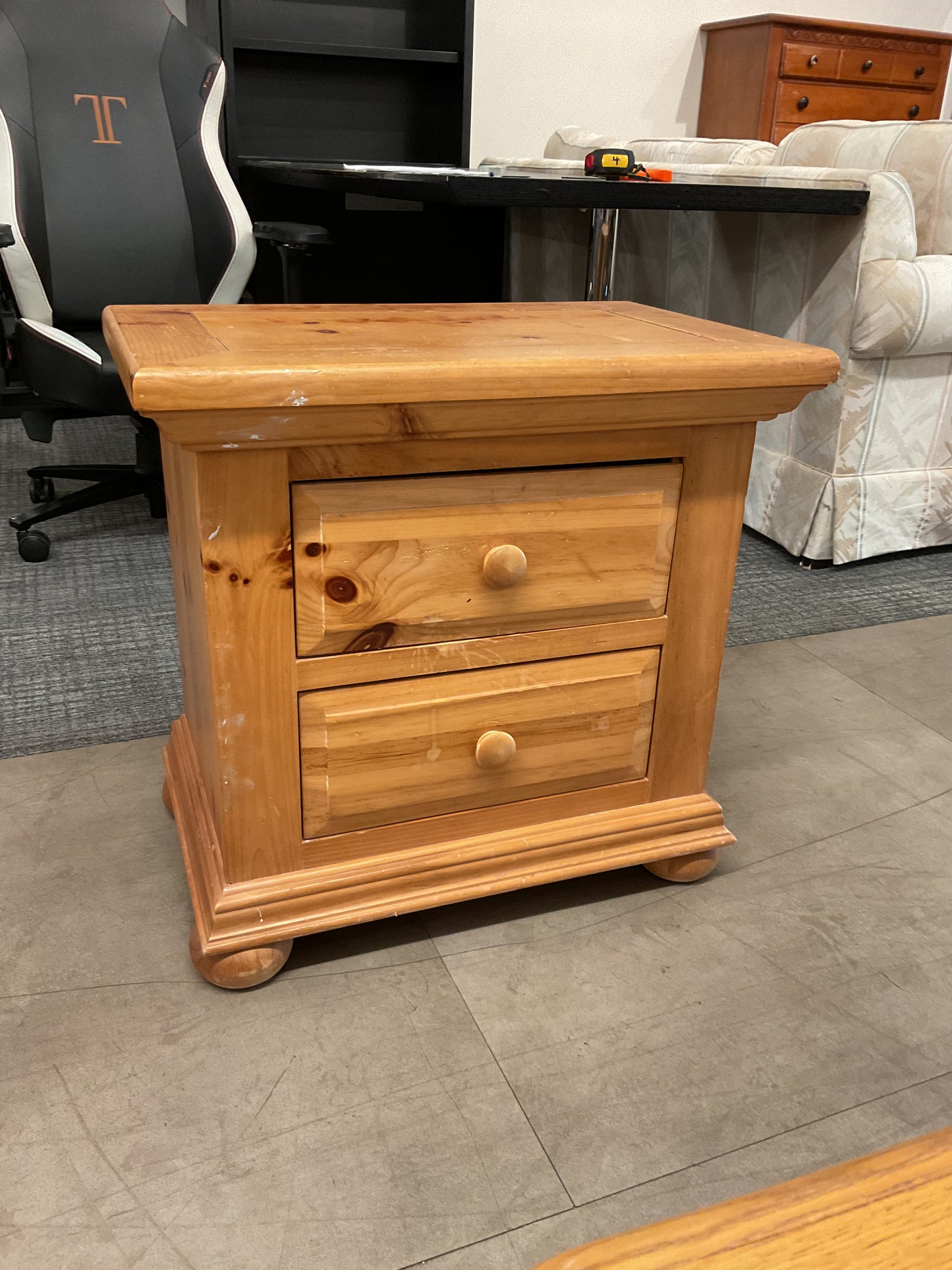 Standing Firm Nightstand
