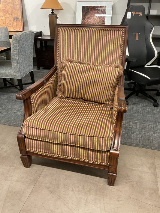 Striped Armchair