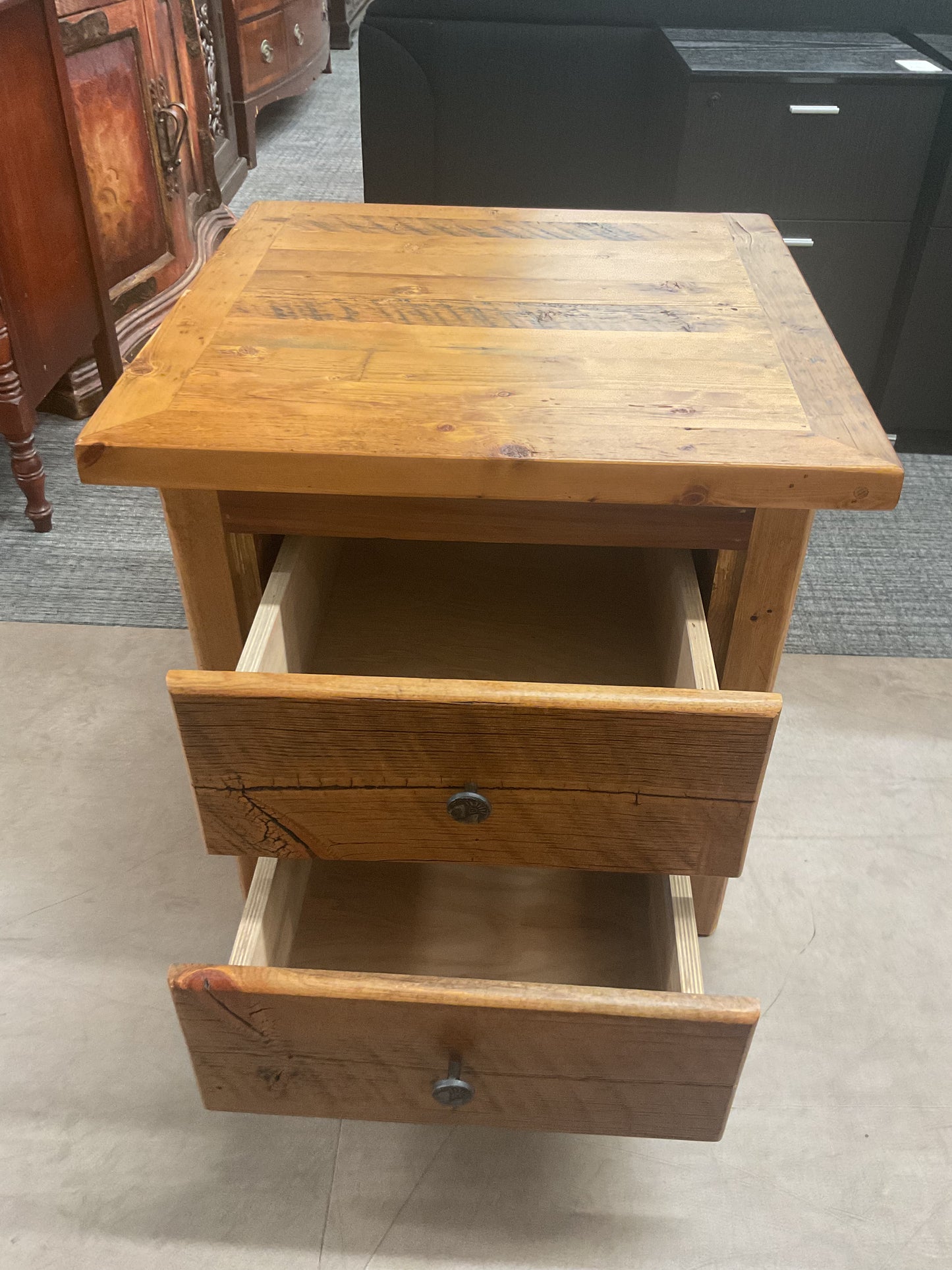 Rustic Barn Nightstand