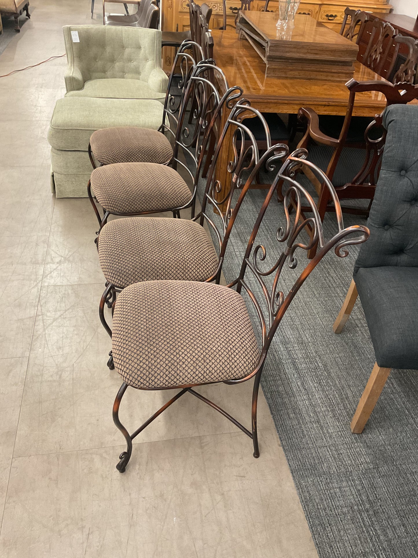 Coffee Bean Chair Set