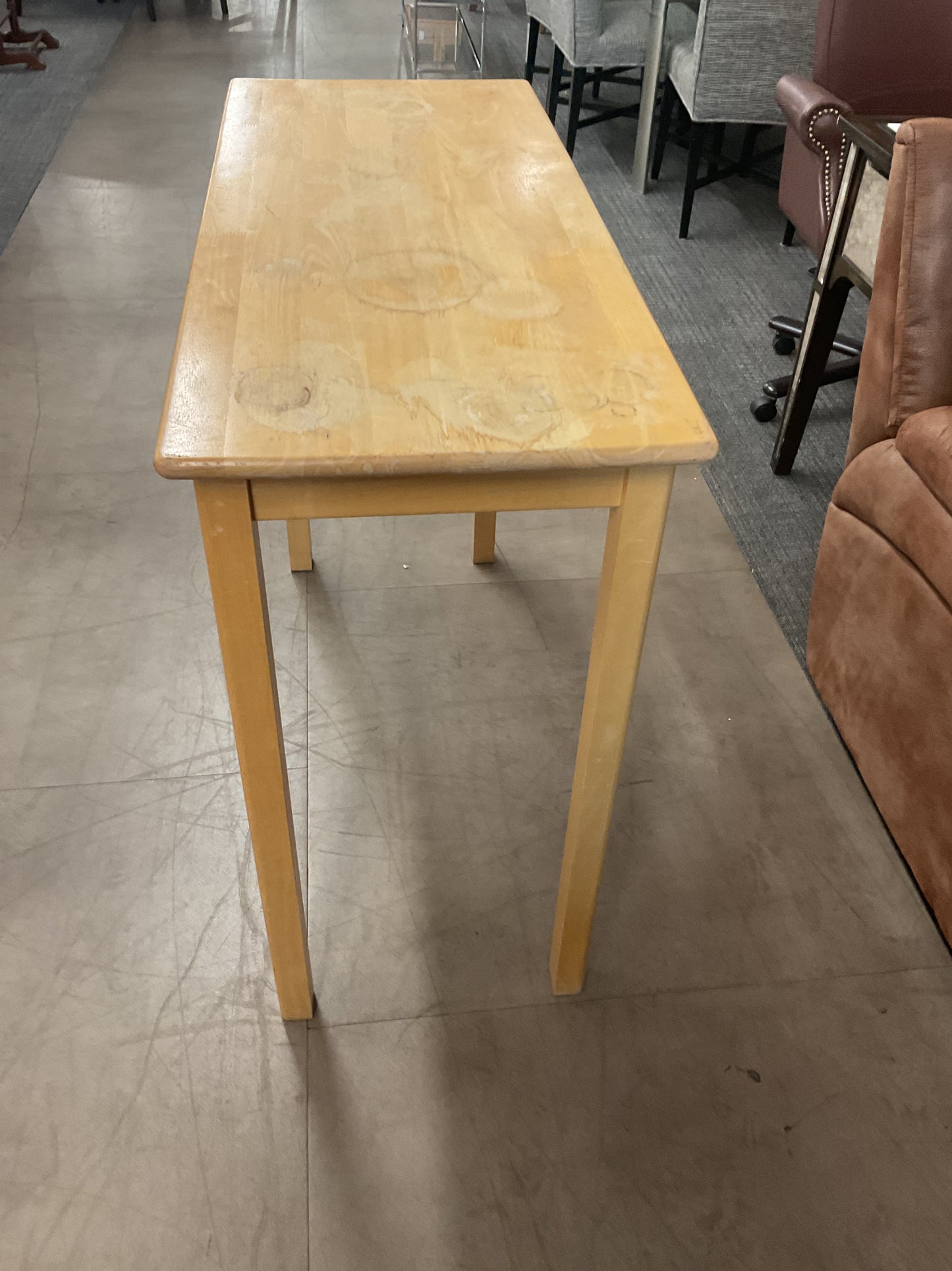 Wood Console Table