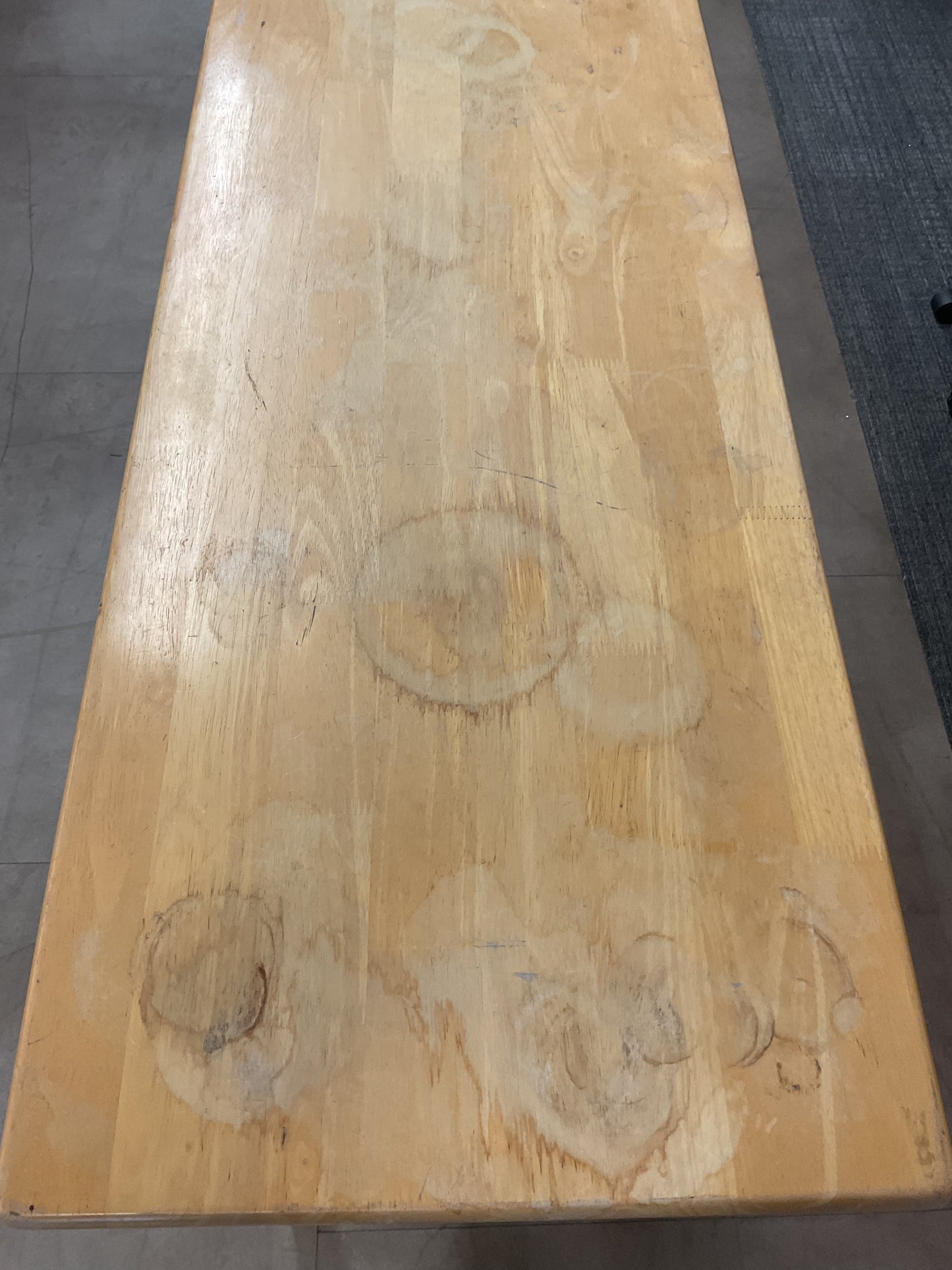 Wood Console Table