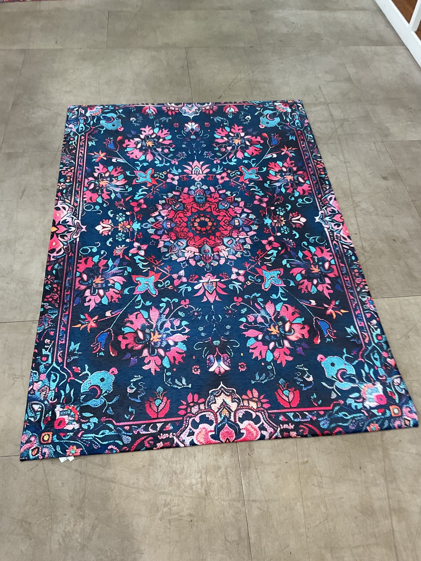 Bohemian Floral Rug (R044)