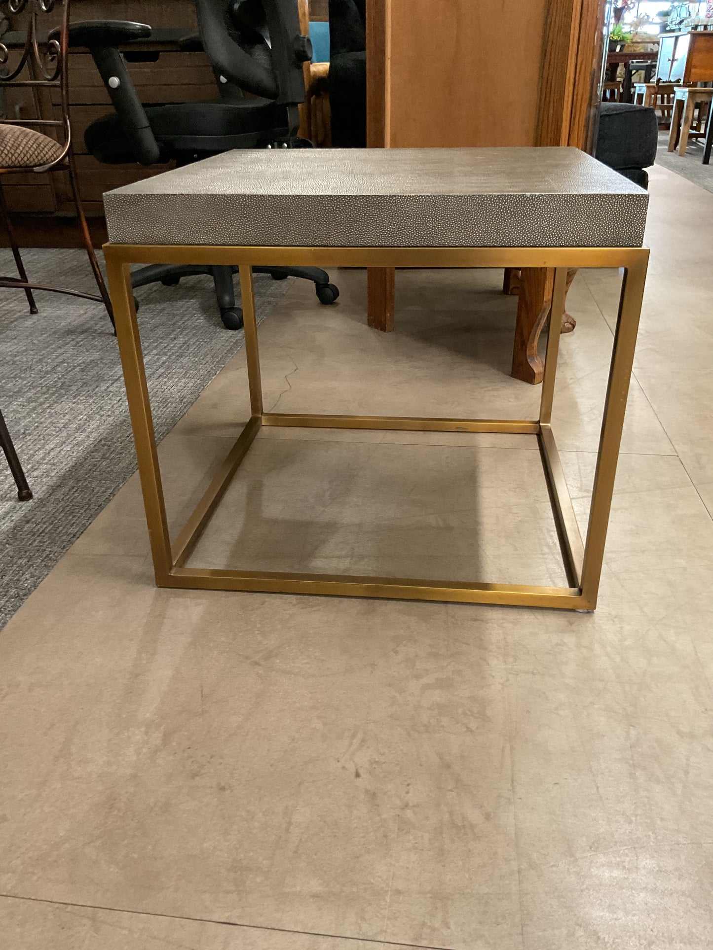 Brass Gold Side Table
