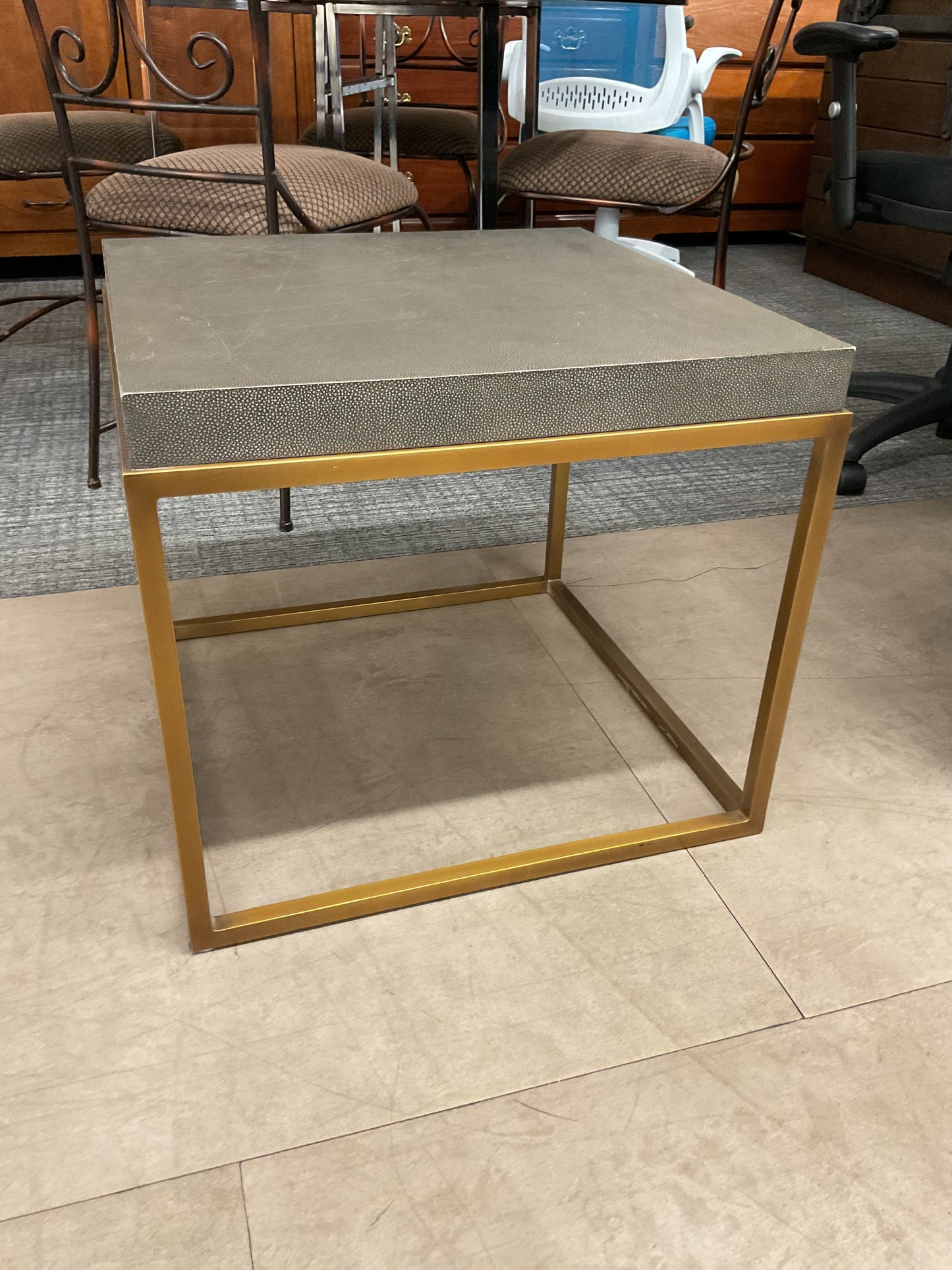 Brass Gold Side Table