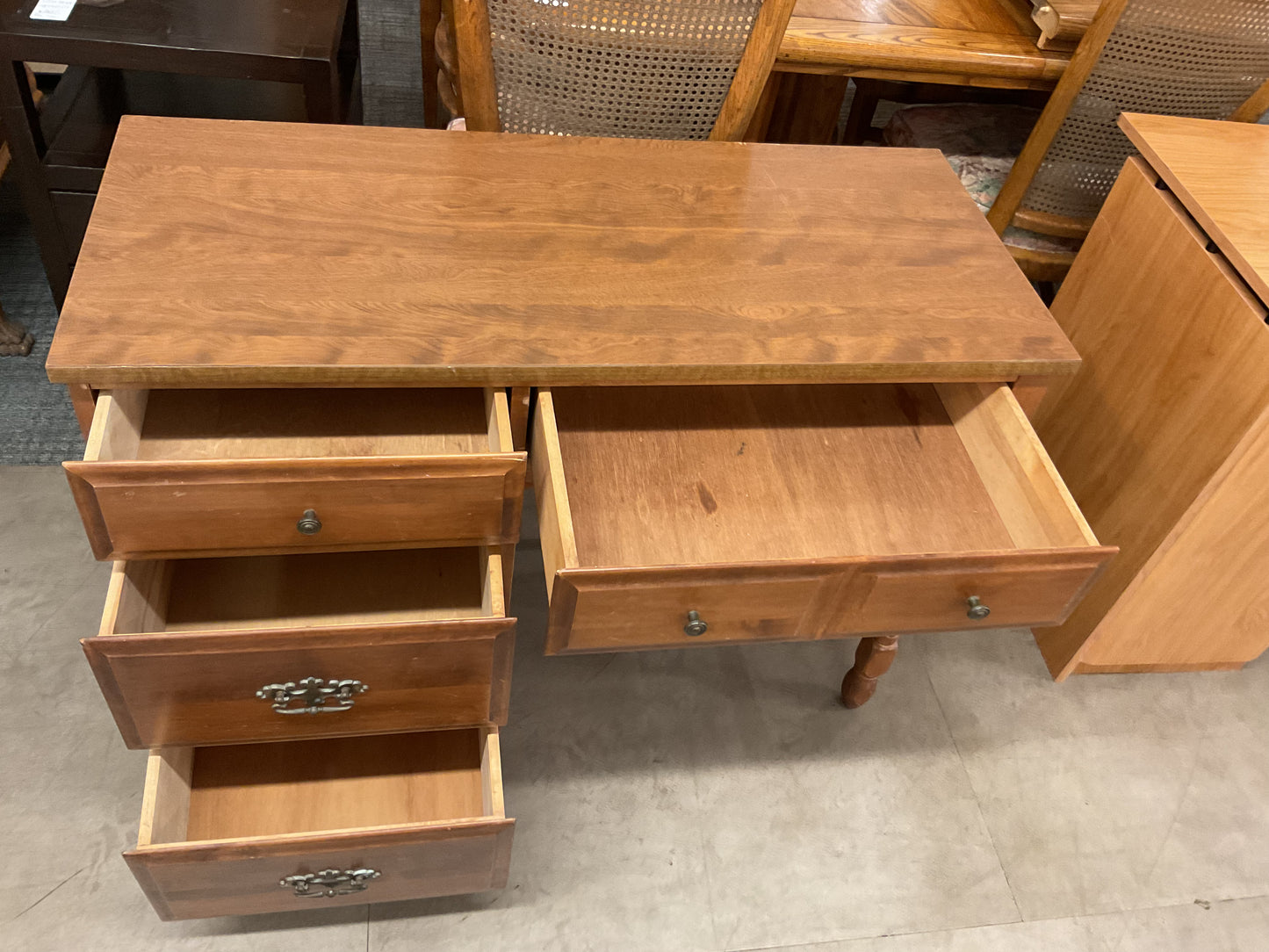 A Classic Wood Desk
