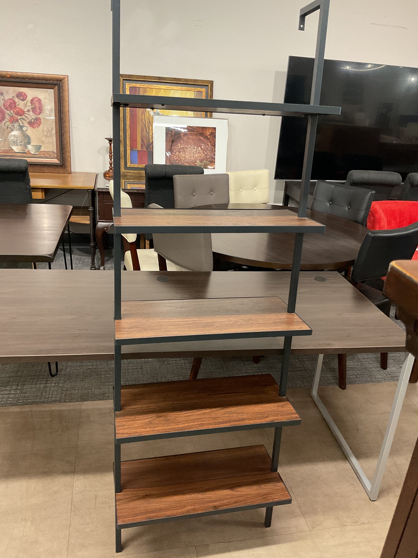 Leaning Ladder Bookshelf