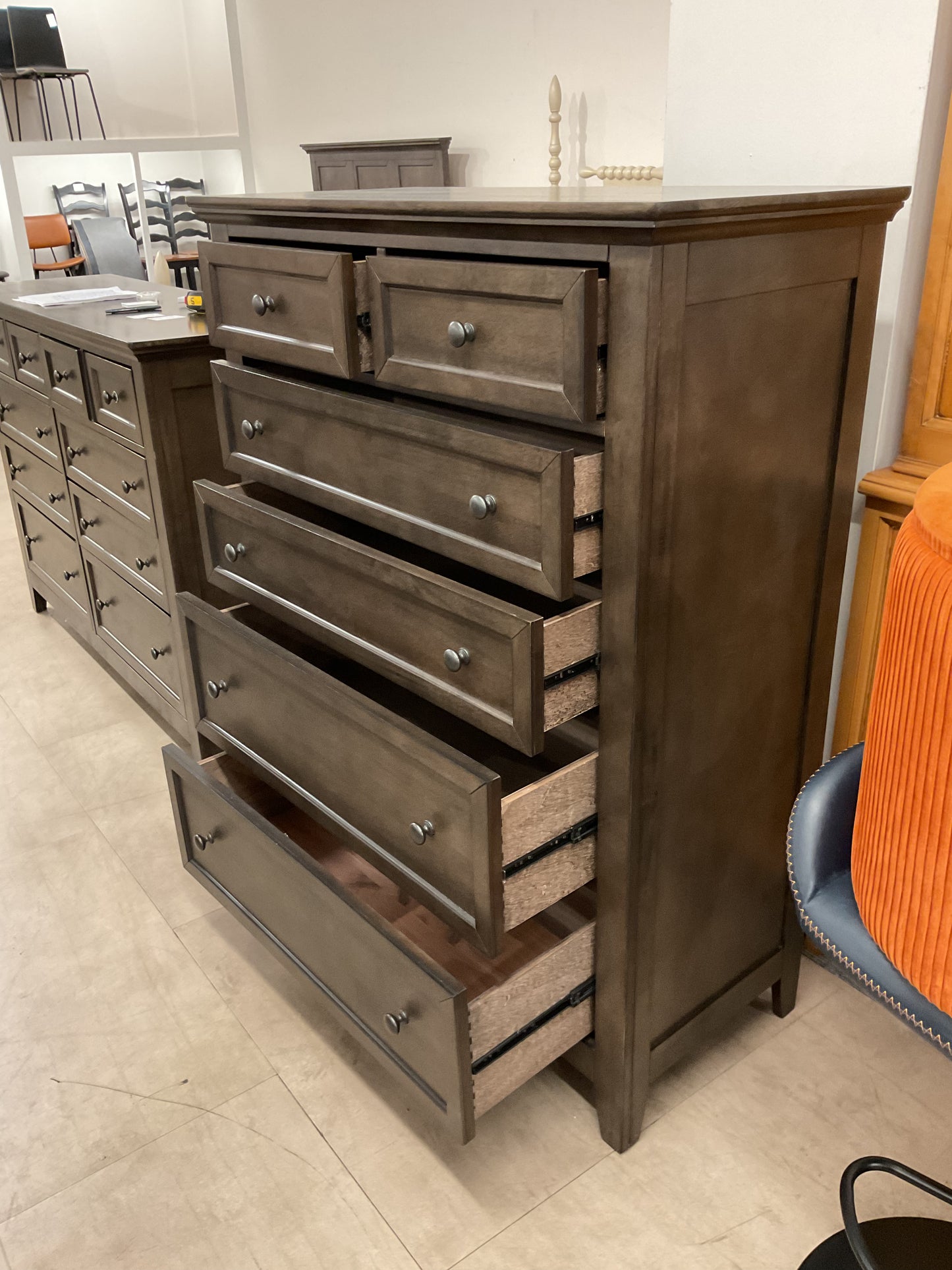 Rustic Vibe Tallboy Dresser