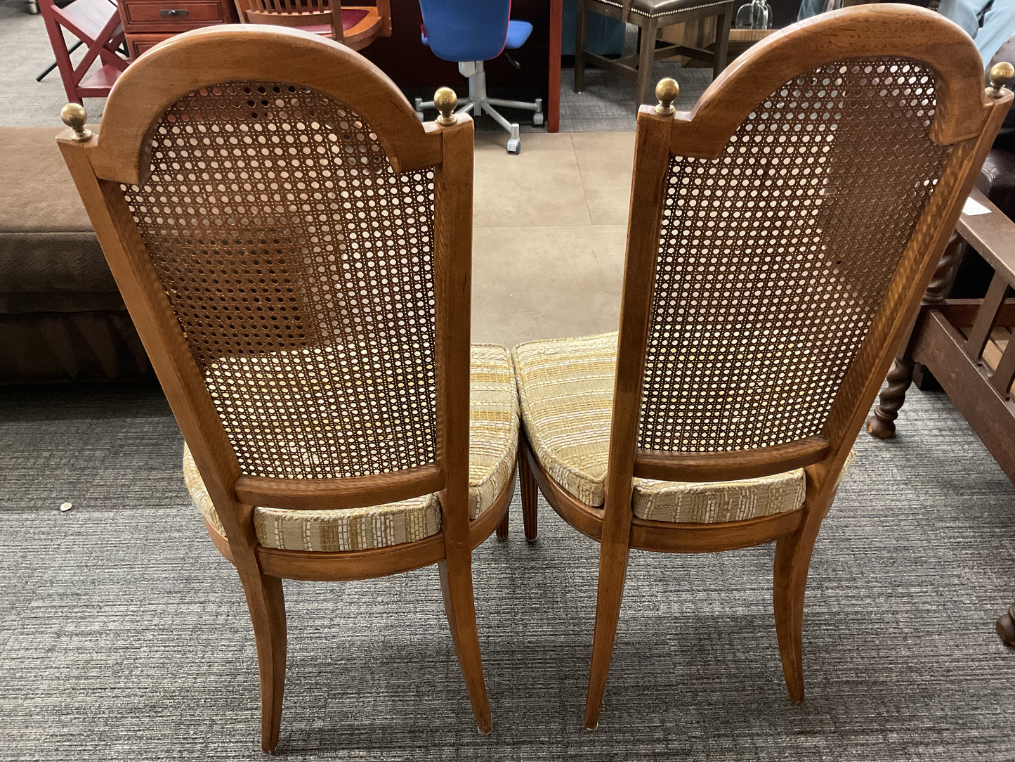 Cane Is Back Chair Set