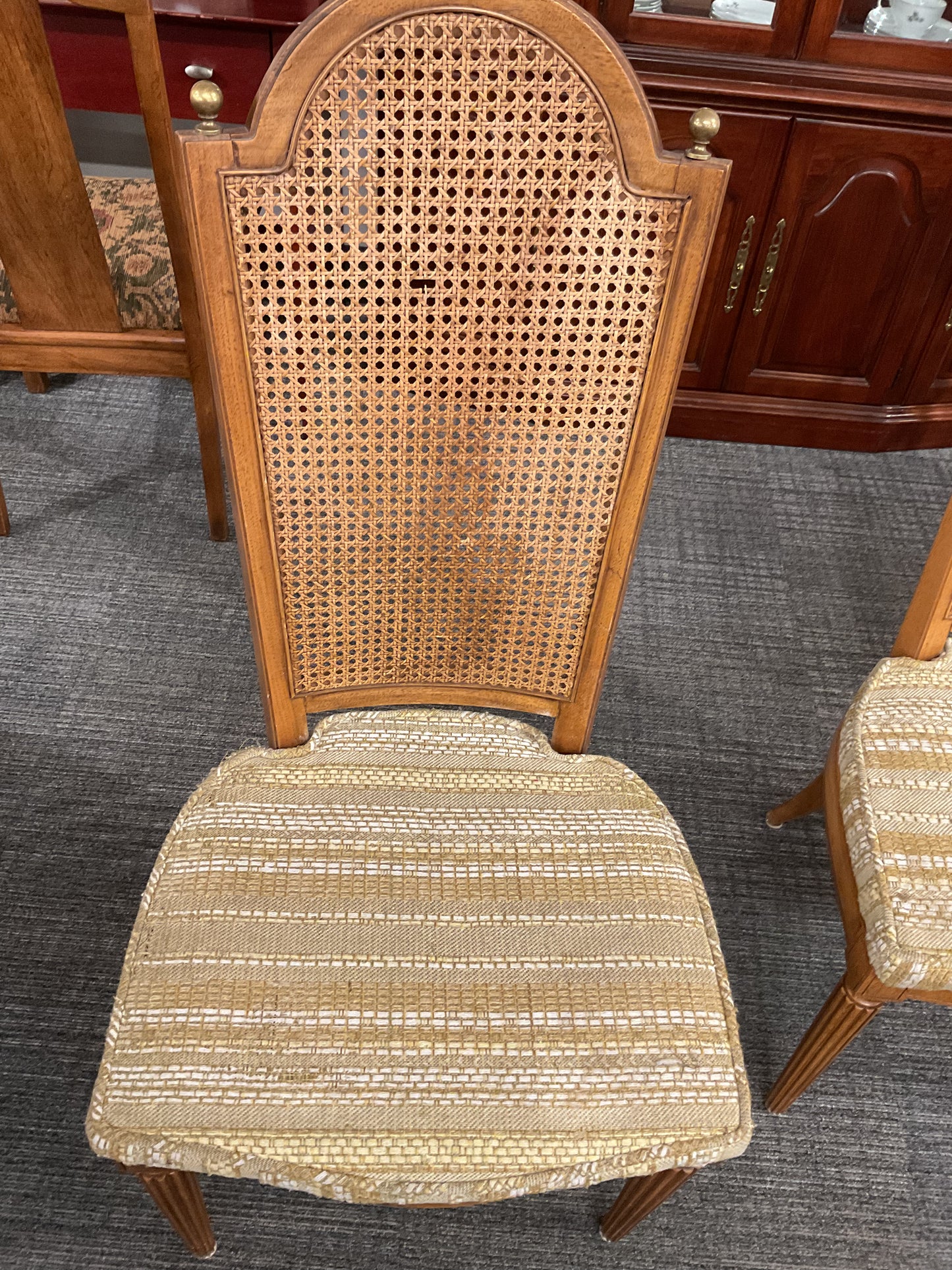 Cane Is Back Chair Set