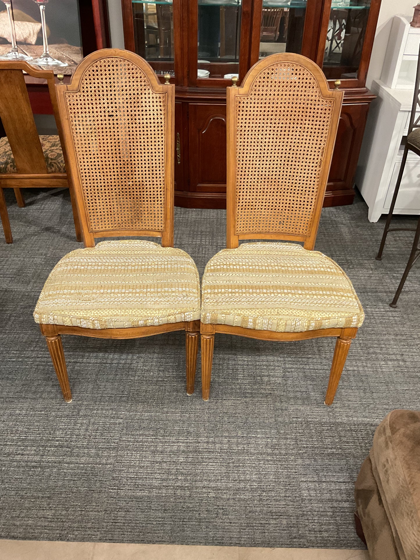 Cane Is Back Chair Set
