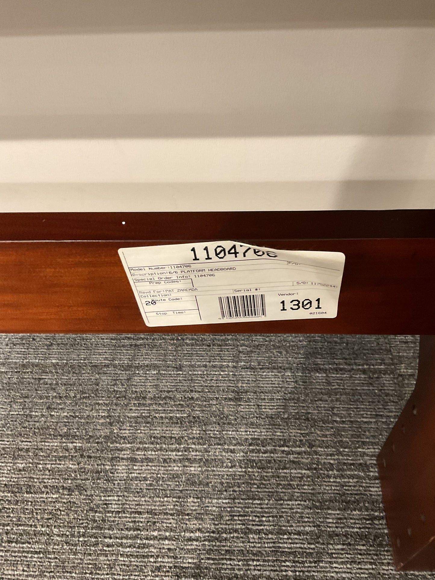 Wooden You Like A New King Bed (B025)