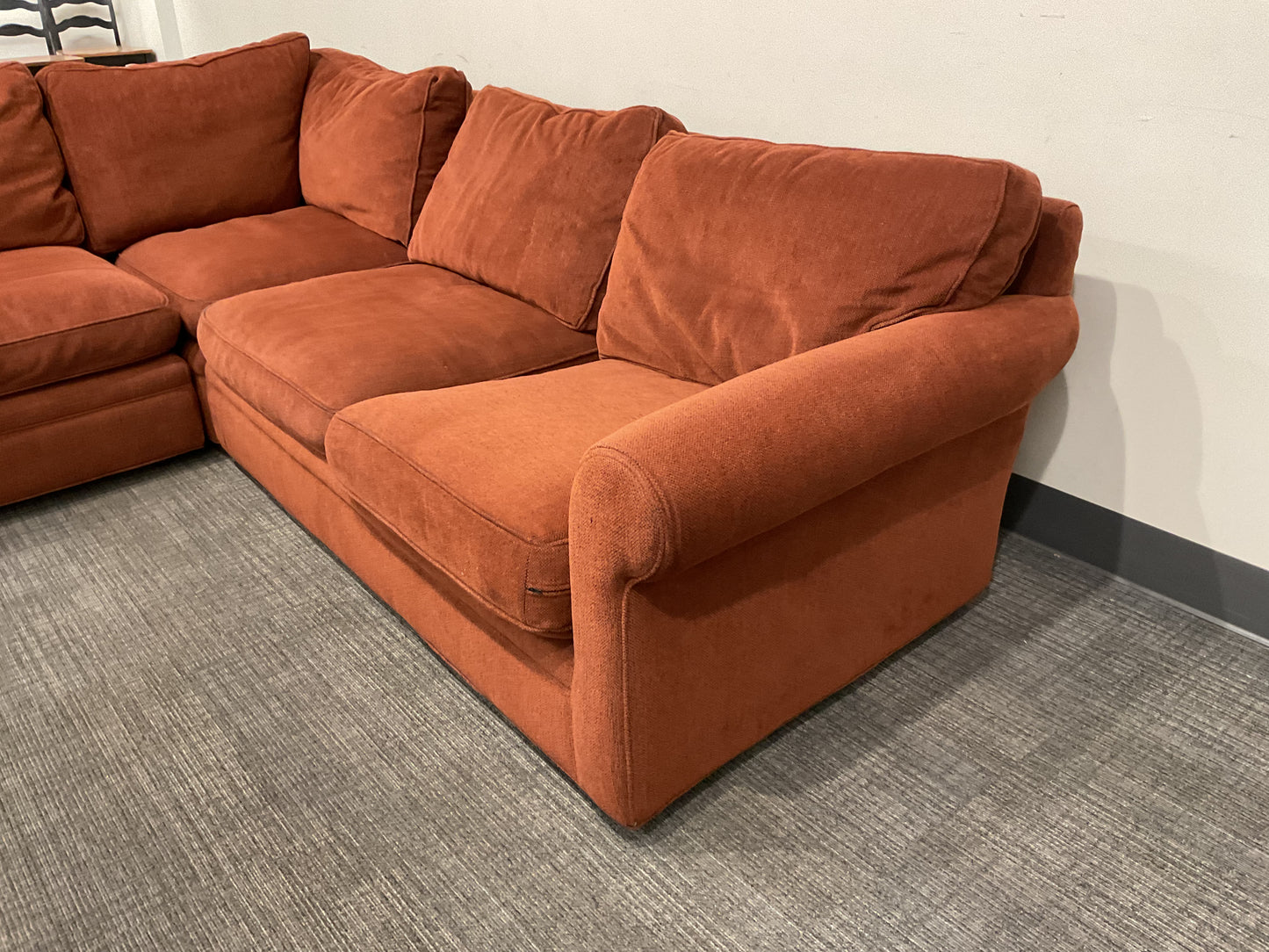 Burnt Orange Sectional